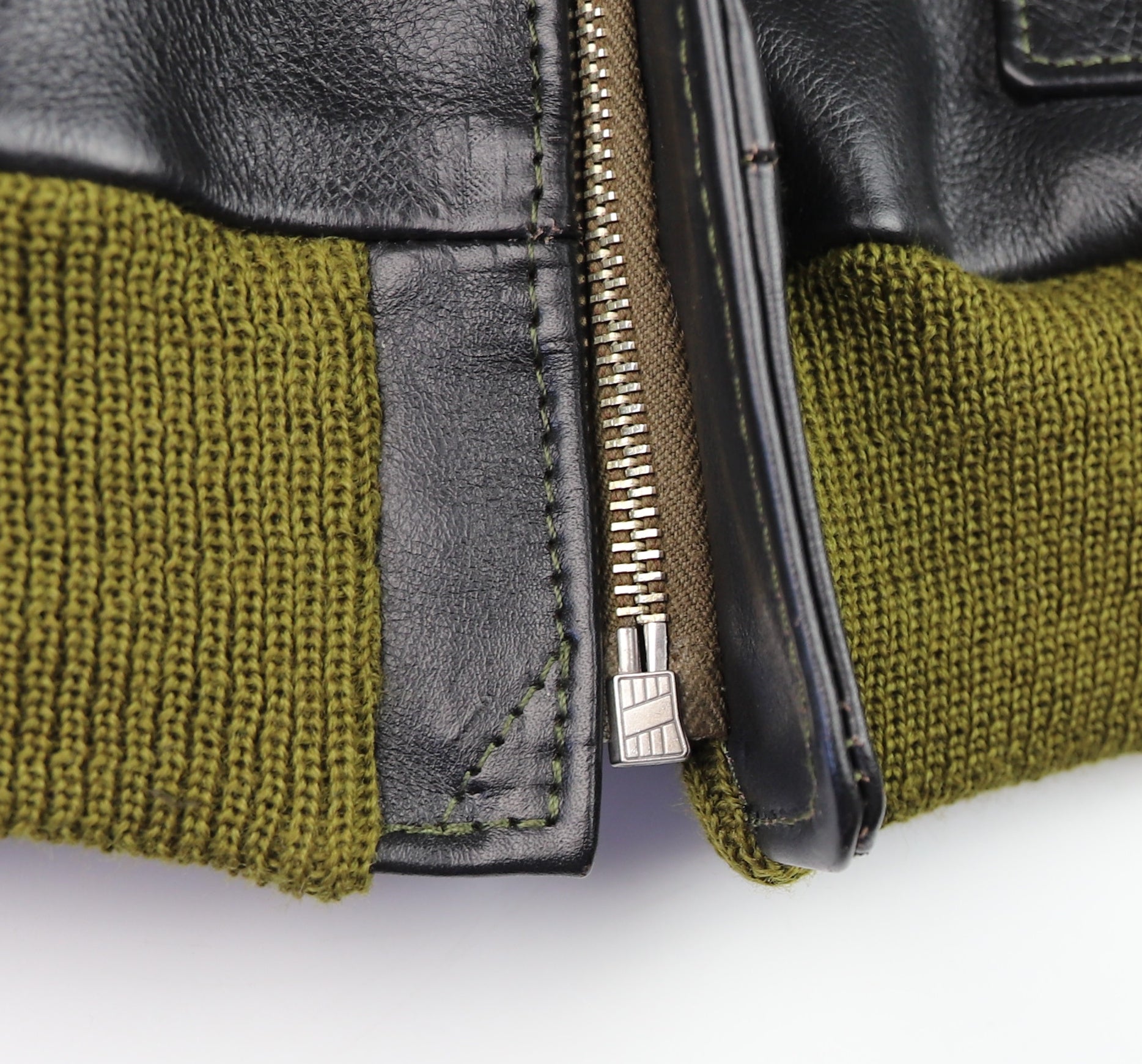 Aero A-2 Military Flight Jacket, size 46, Blackened Brown Vicenza Horsehide