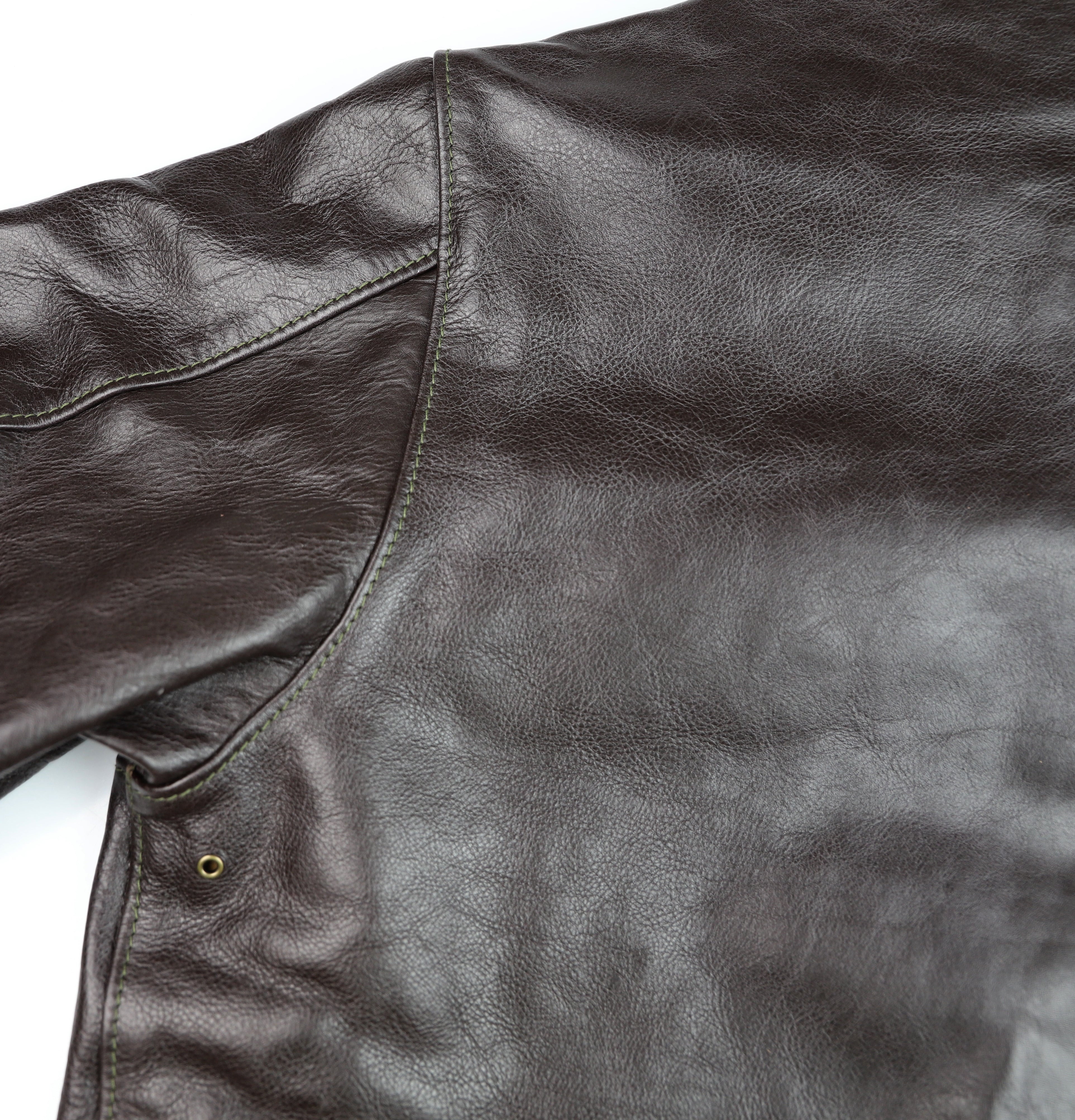 Aero A-2 Military Flight Jacket, size 50, Dark Seal Vicenza Horsehide