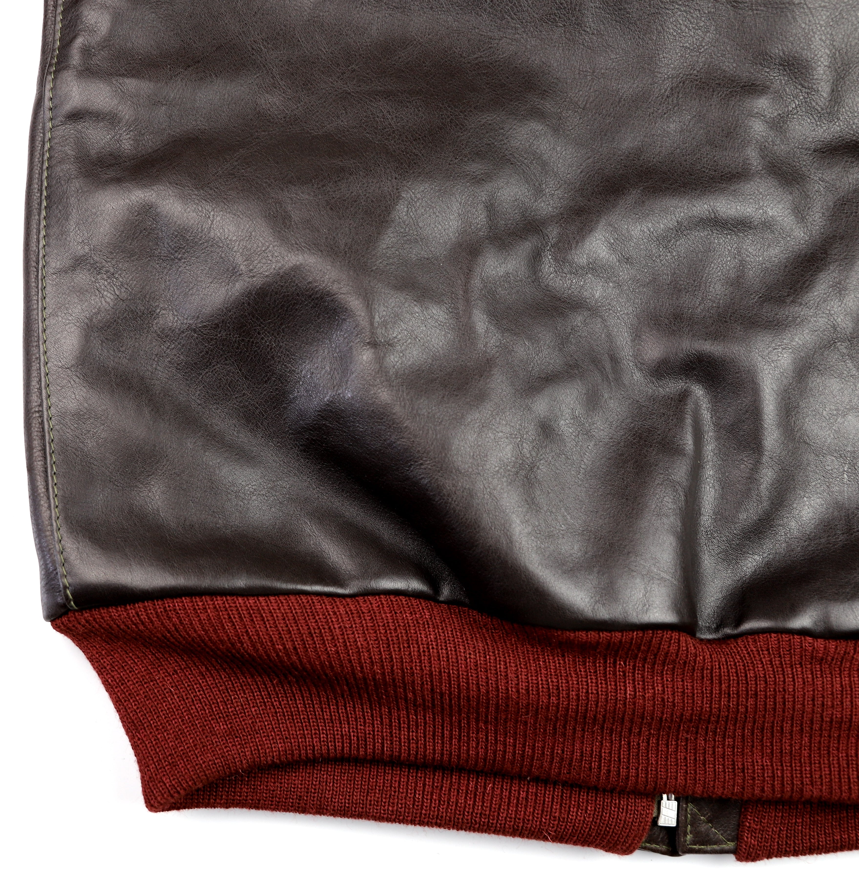 Aero A-2 Military Flight Jacket, size 44, Dark Seal Vicenza Horsehide