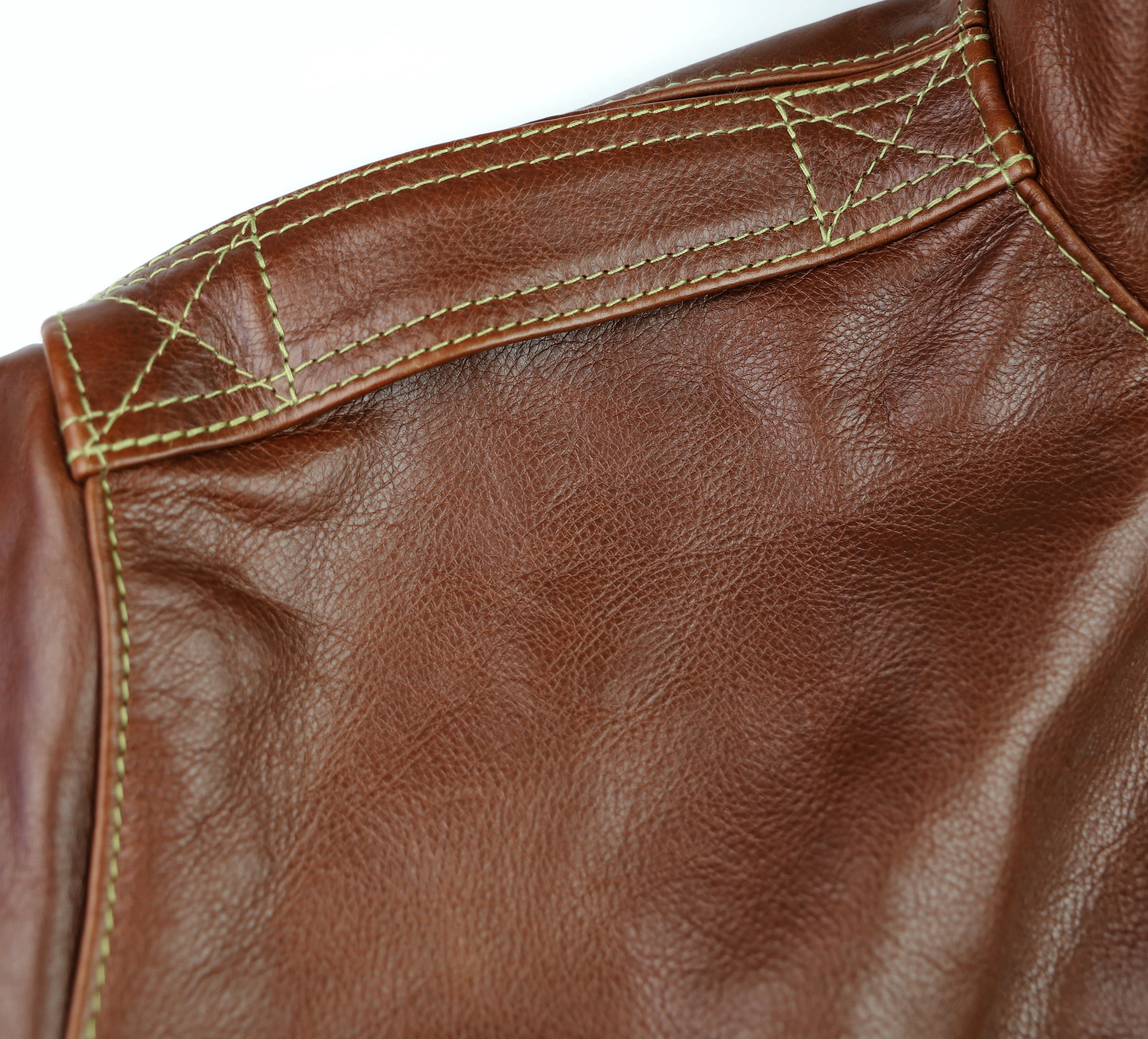 Aero A-2 Military Flight Jacket, size 48, Russet Vicenza Horsehide