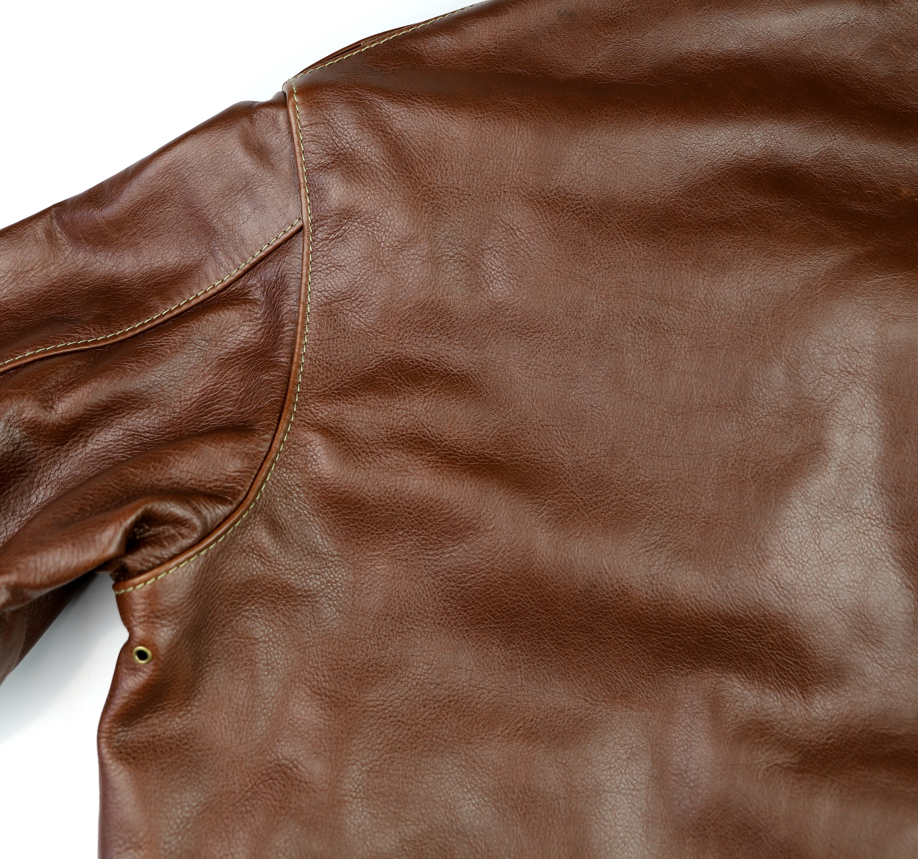 Aero A-2 Military Flight Jacket, size 48, Russet Vicenza Horsehide