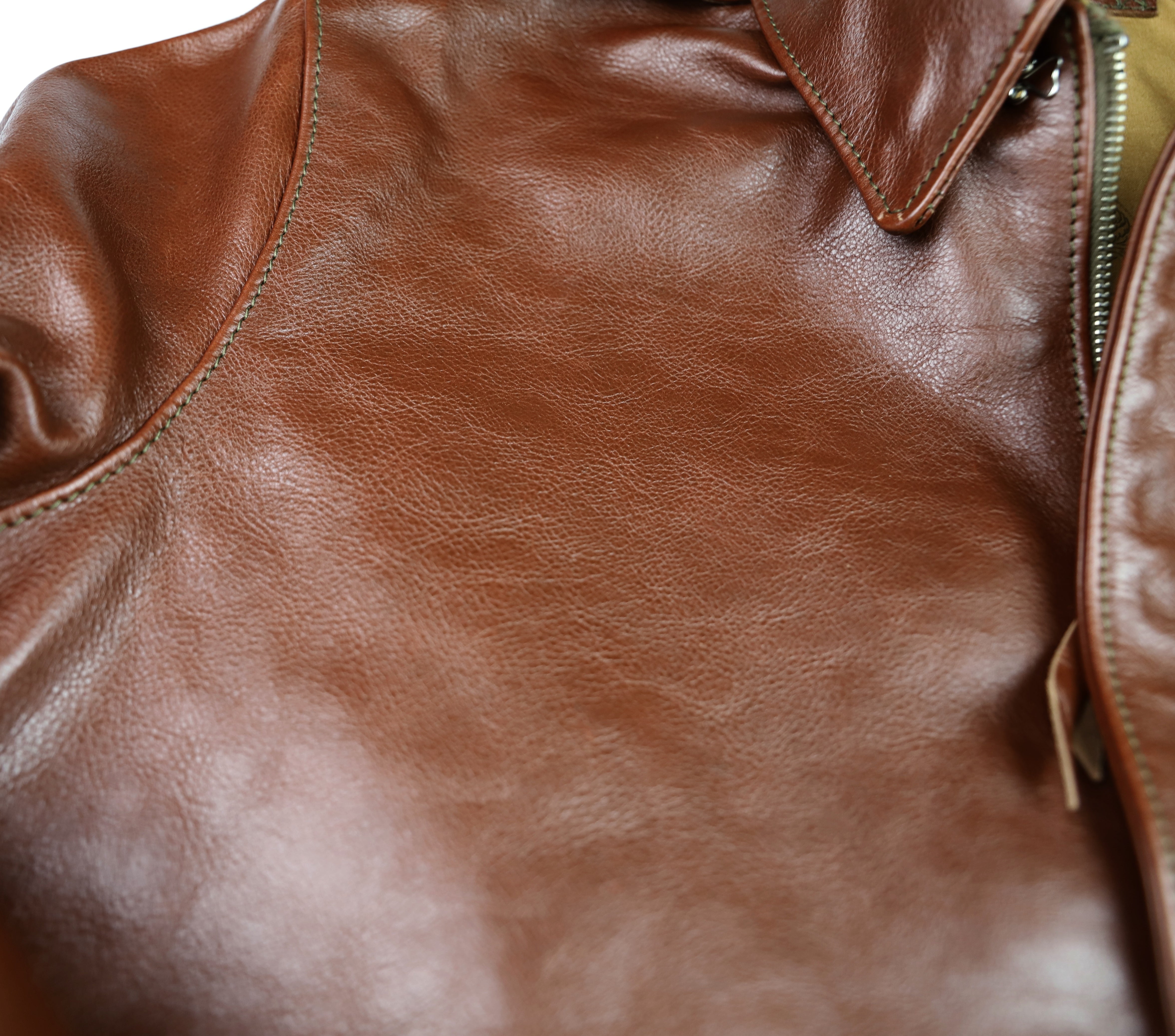 Aero A-2 Military Flight Jacket, size 44, Russet Vicenza Horsehide