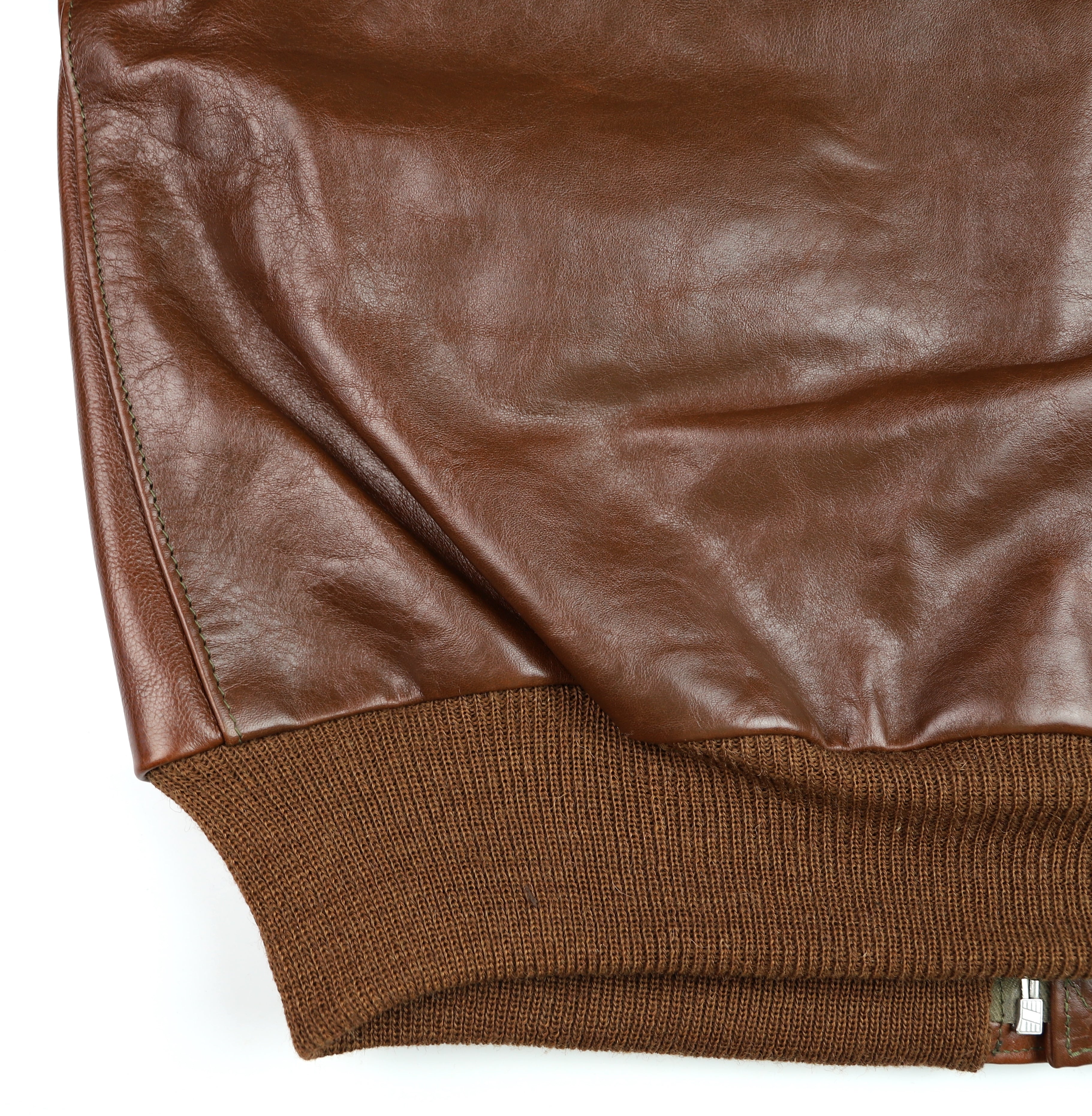 Aero A-2 Military Flight Jacket, size 44, Russet Vicenza Horsehide