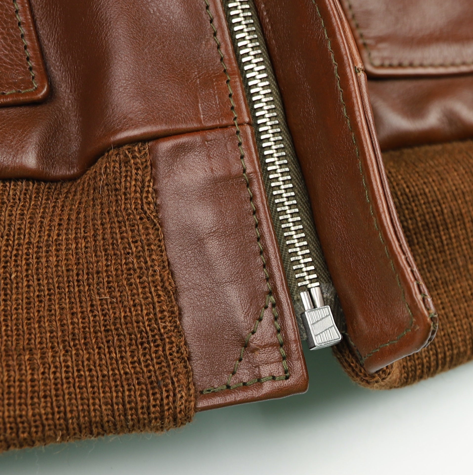 Aero A-2 Military Flight Jacket, size 44, Russet Vicenza Horsehide
