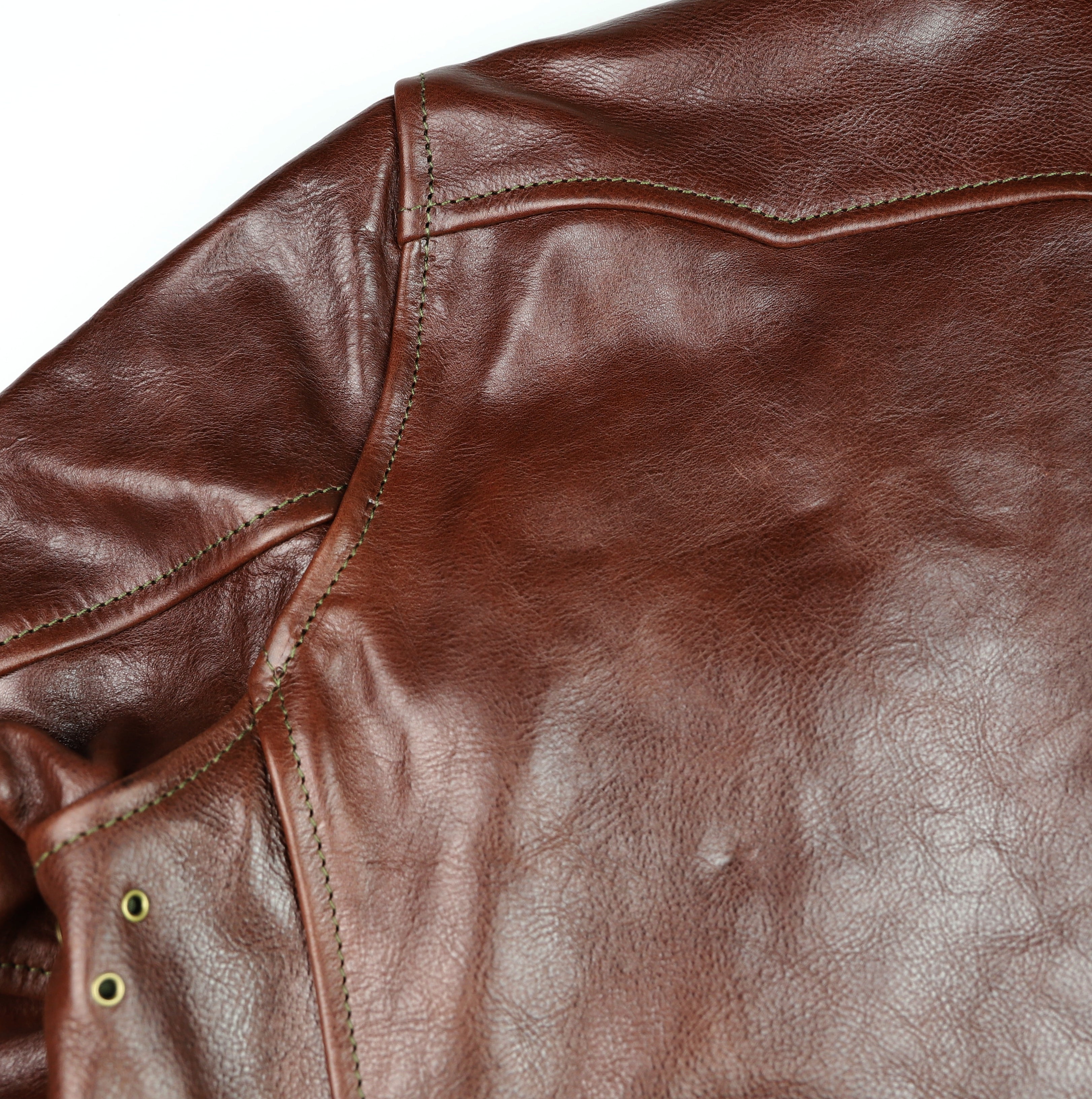 Aero 1930s Half Belt, size 36, Tobacco Badalassi Cowhide