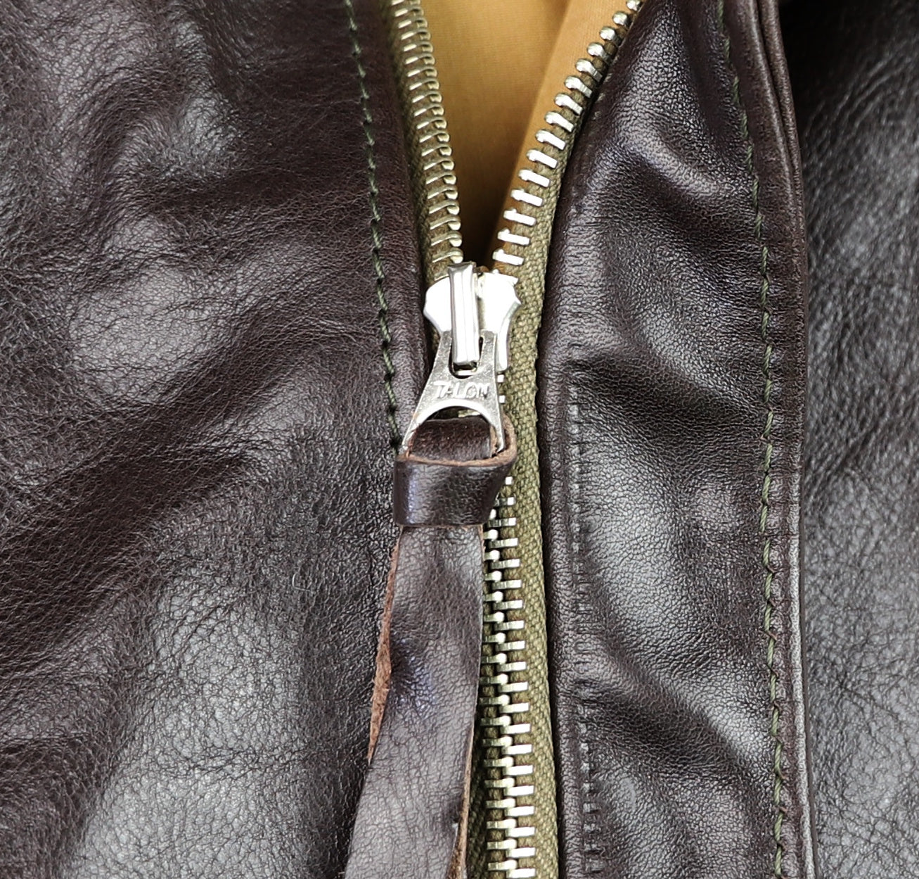 Aero A-2 Military Flight Jacket, size 48, Chestnut Badalassi Cowhide