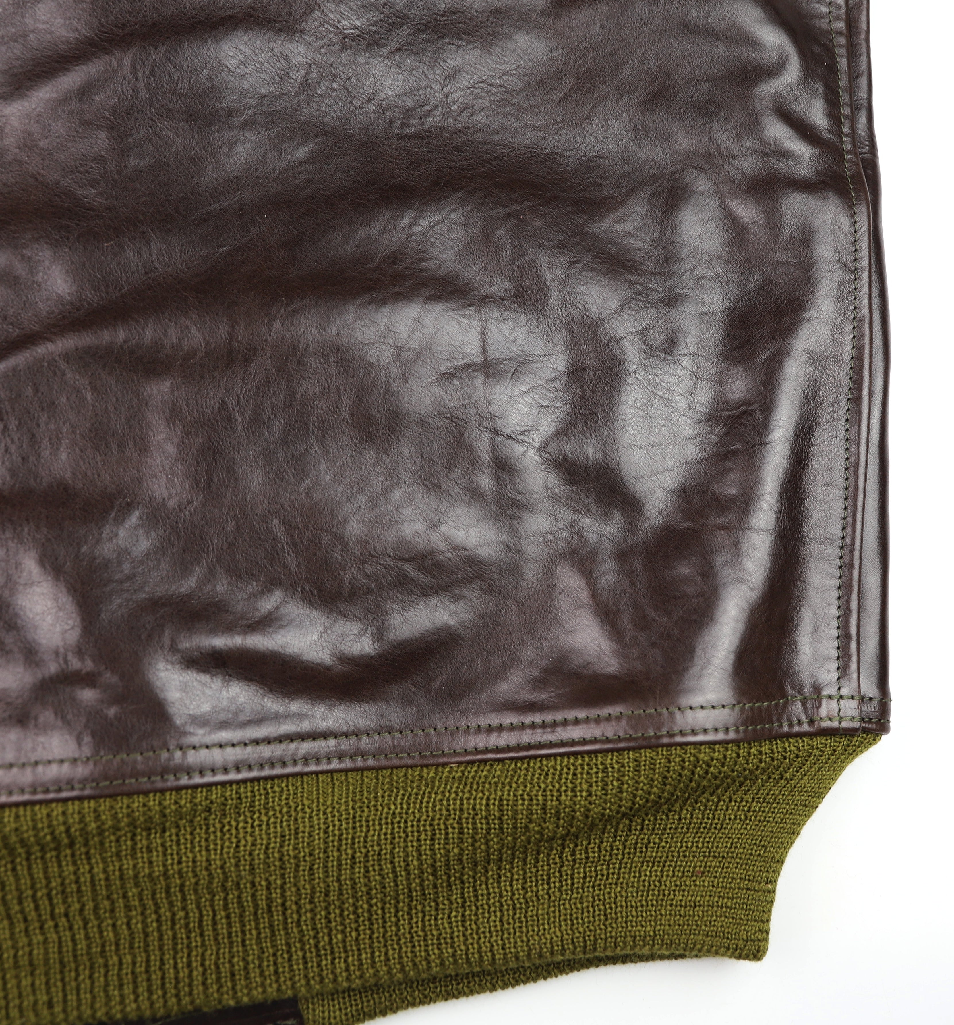 Aero A-1 Military Flight Jacket, size 40, Chestnut Badalassi