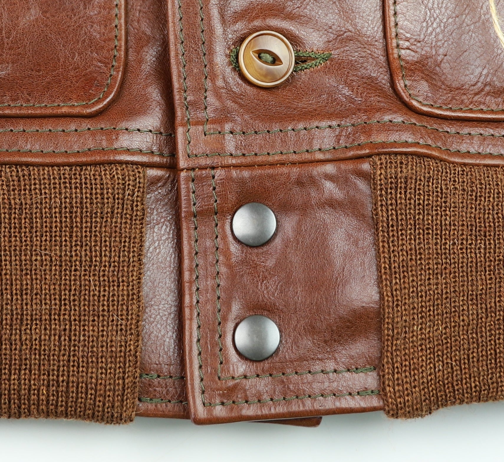 Aero A-1 Military Flight Jacket, size 44, Russet Badalassi