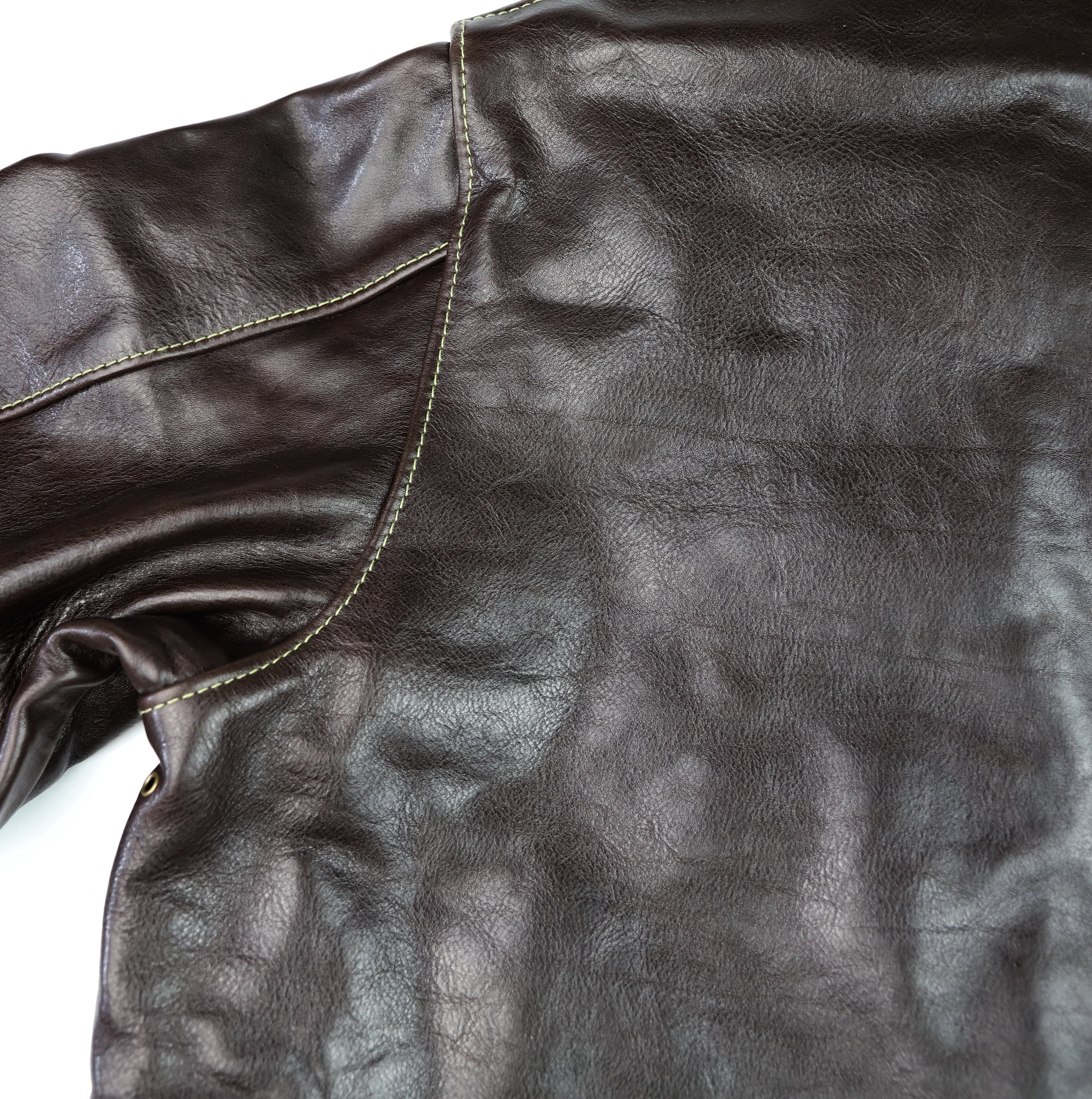 Aero A-2 Military Flight Jacket, size 48, Chestnut Badalassi