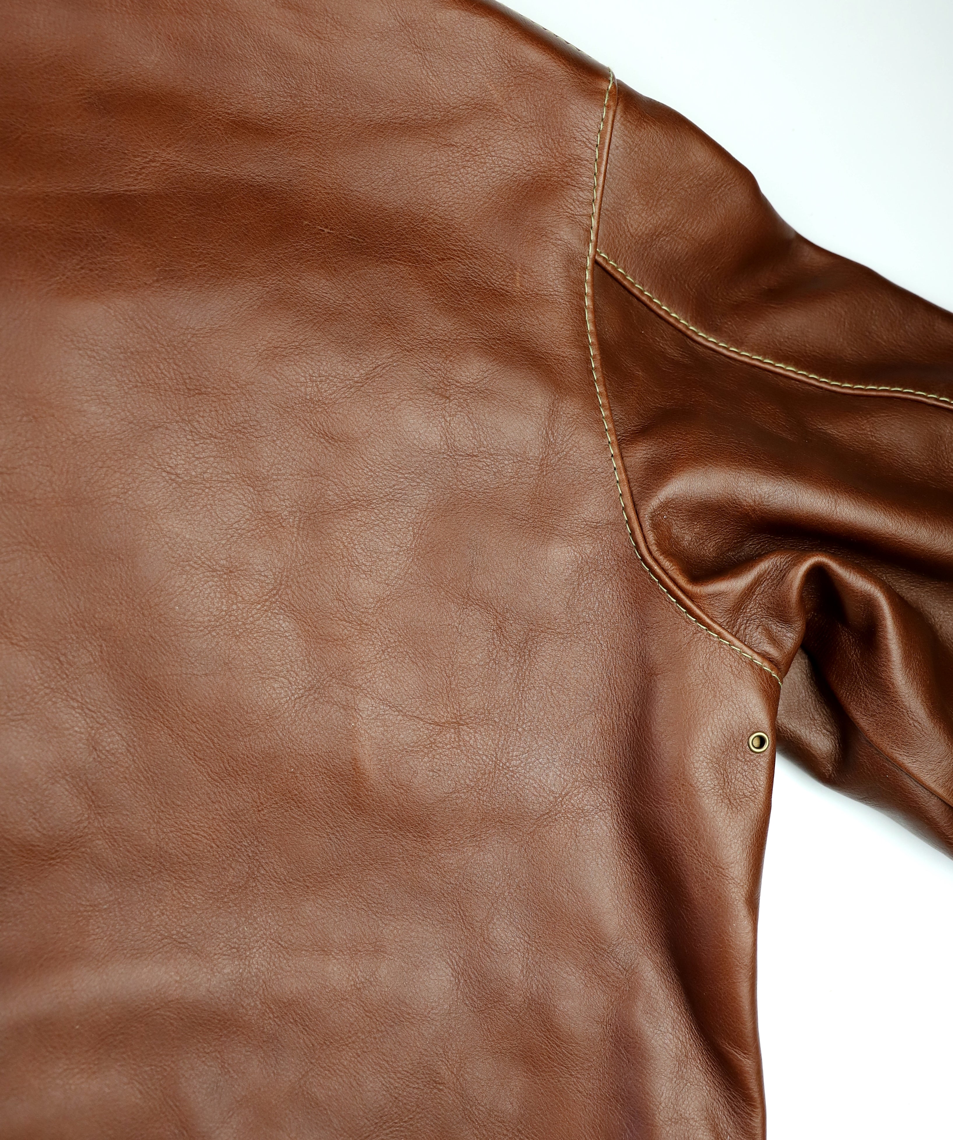 A-2 Military Flight Jacket, size 46, Russet Vicenza Horsehide