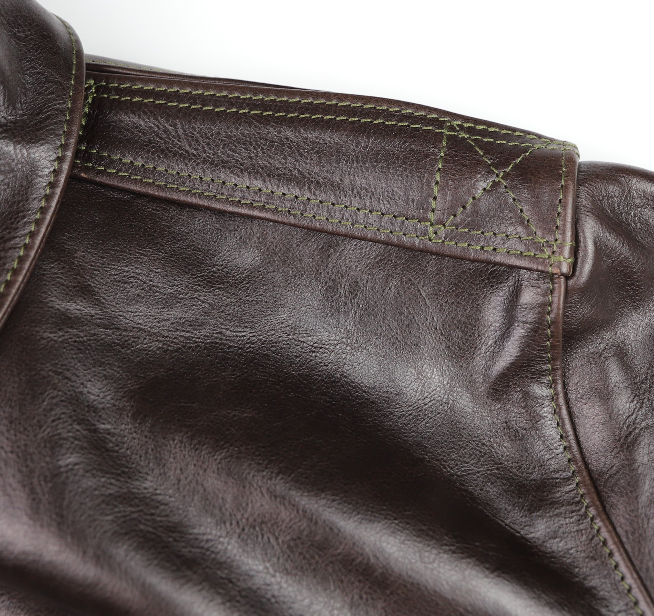 Aero A-2 Military Flight Jacket, size 44, Chestnut Badalassi Cowhide