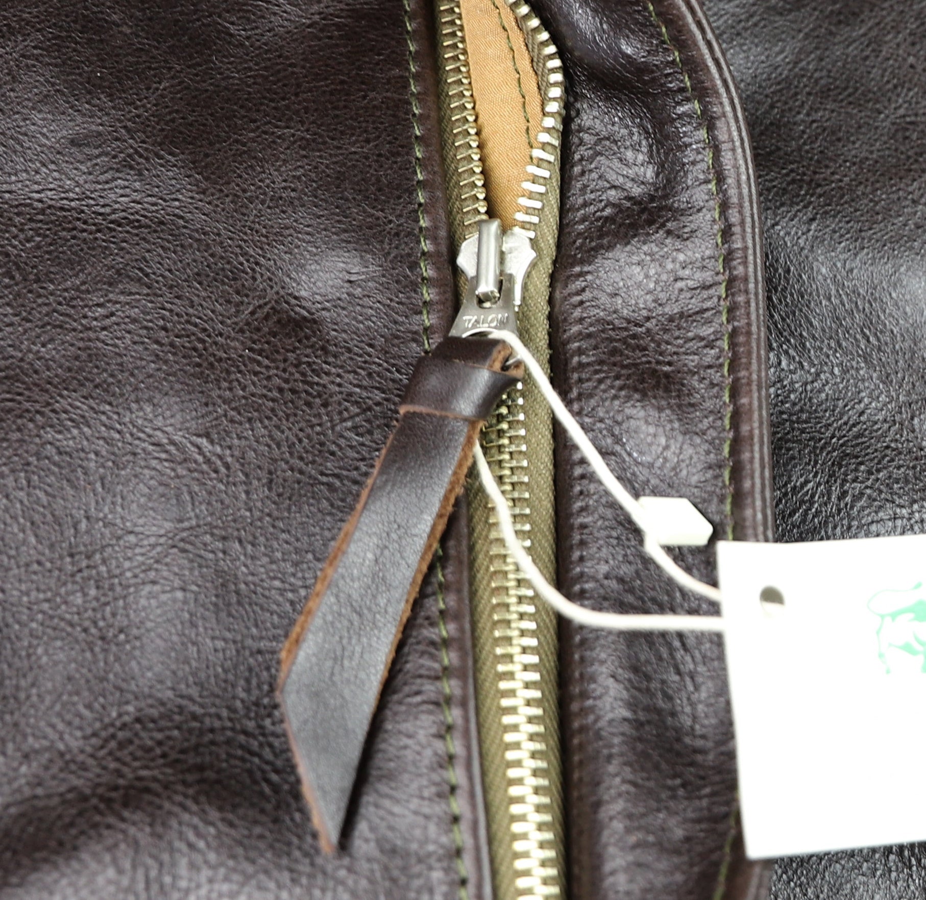 Aero A-2 Military Flight Jacket, size 44, Chestnut Badalassi Cowhide