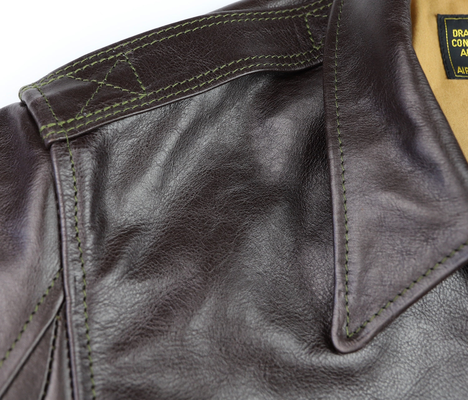 Aero AN-J-3 Military Flight Jacket, size 44, Dark Seal Vicenza Horsehide, Almost New
