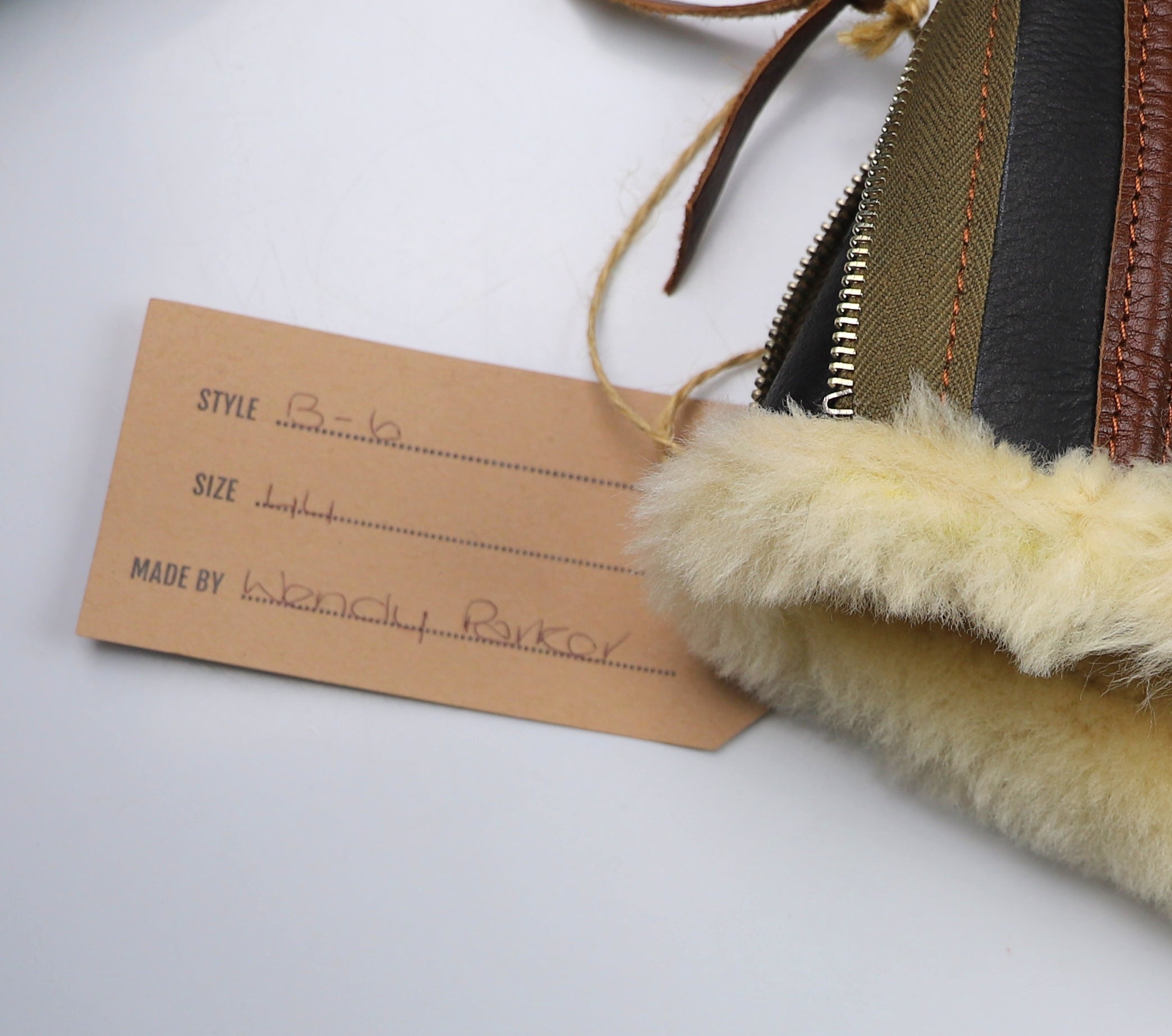 Aero B-6 Military Flight Jacket, size 44, Seal Brown with Russet Vicenza Trim