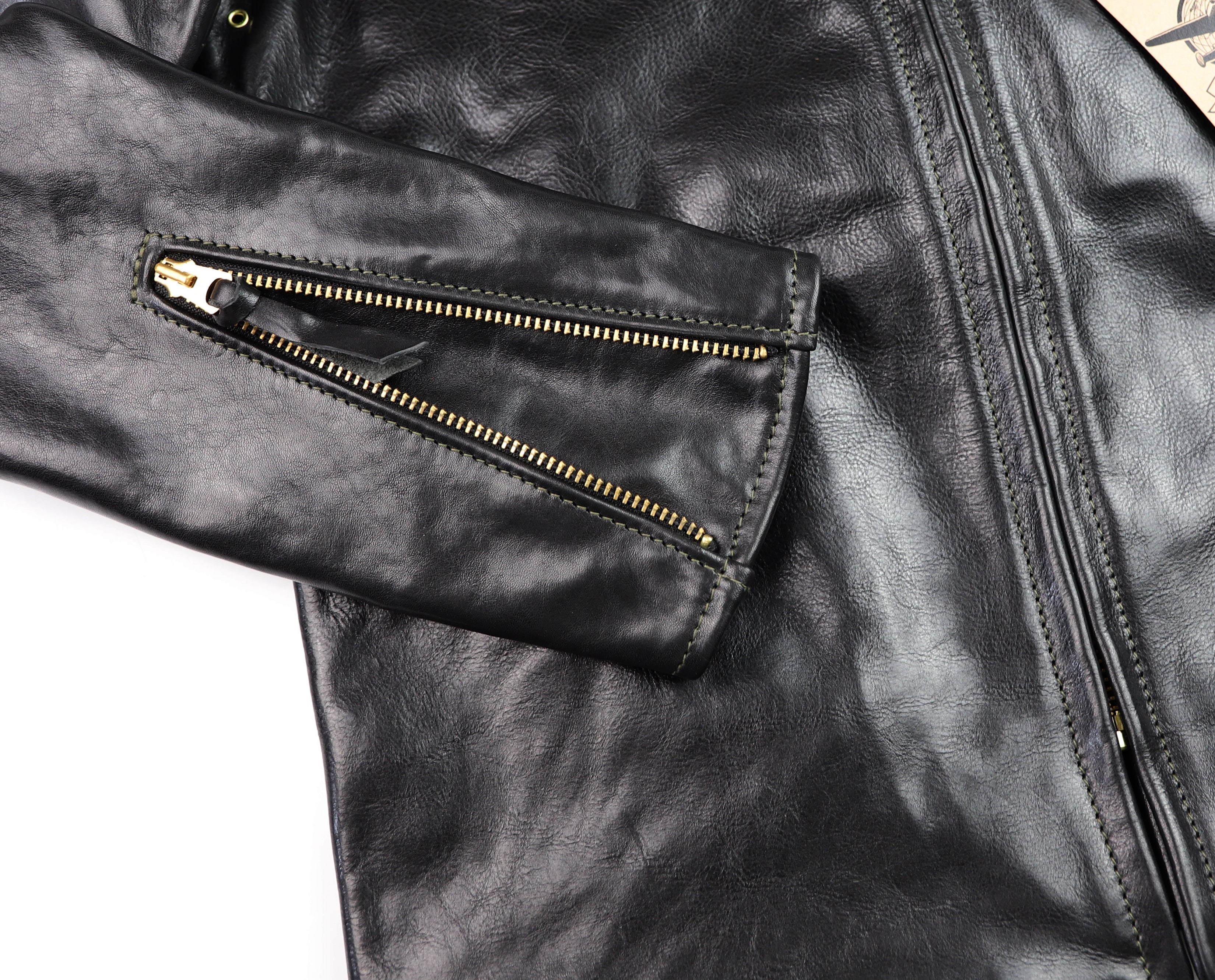 Aero J100 Board Racer, size 38, Black Badalassi Cowhide