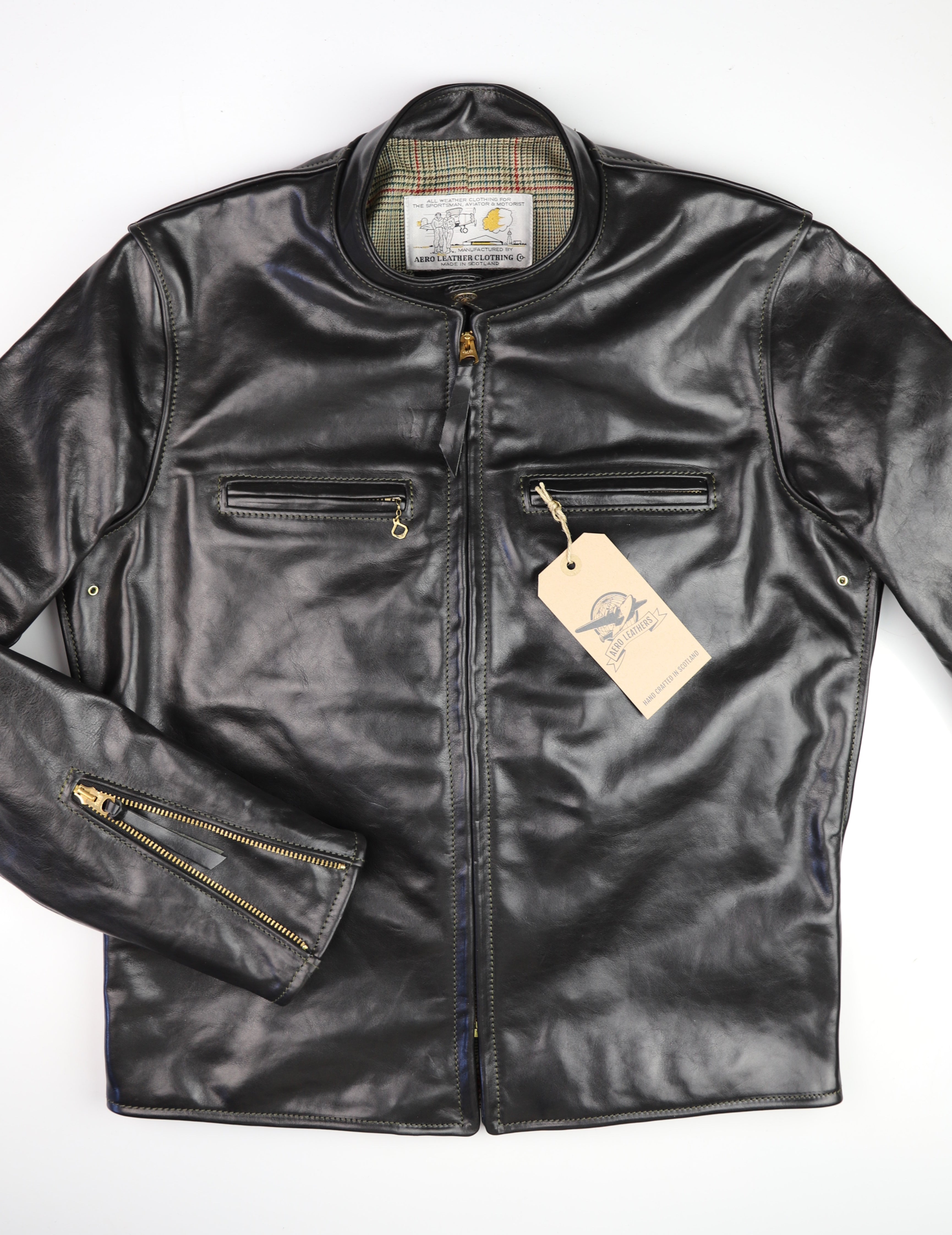 Aero Board Racer, size 42, Black Badalassi Cowhide