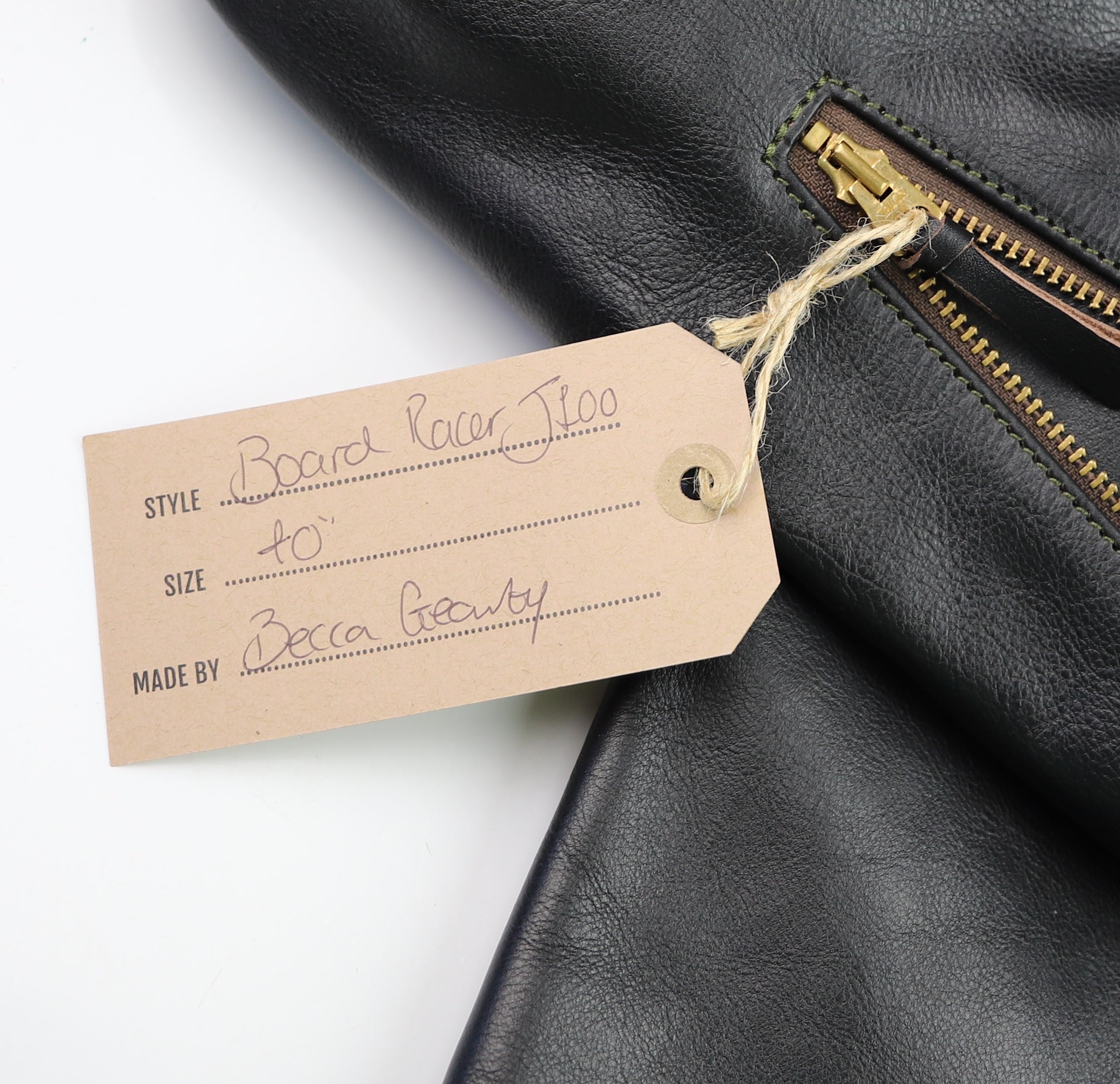 Aero Board Racer, size 40, Blackened Brown Vicenza Horsehide