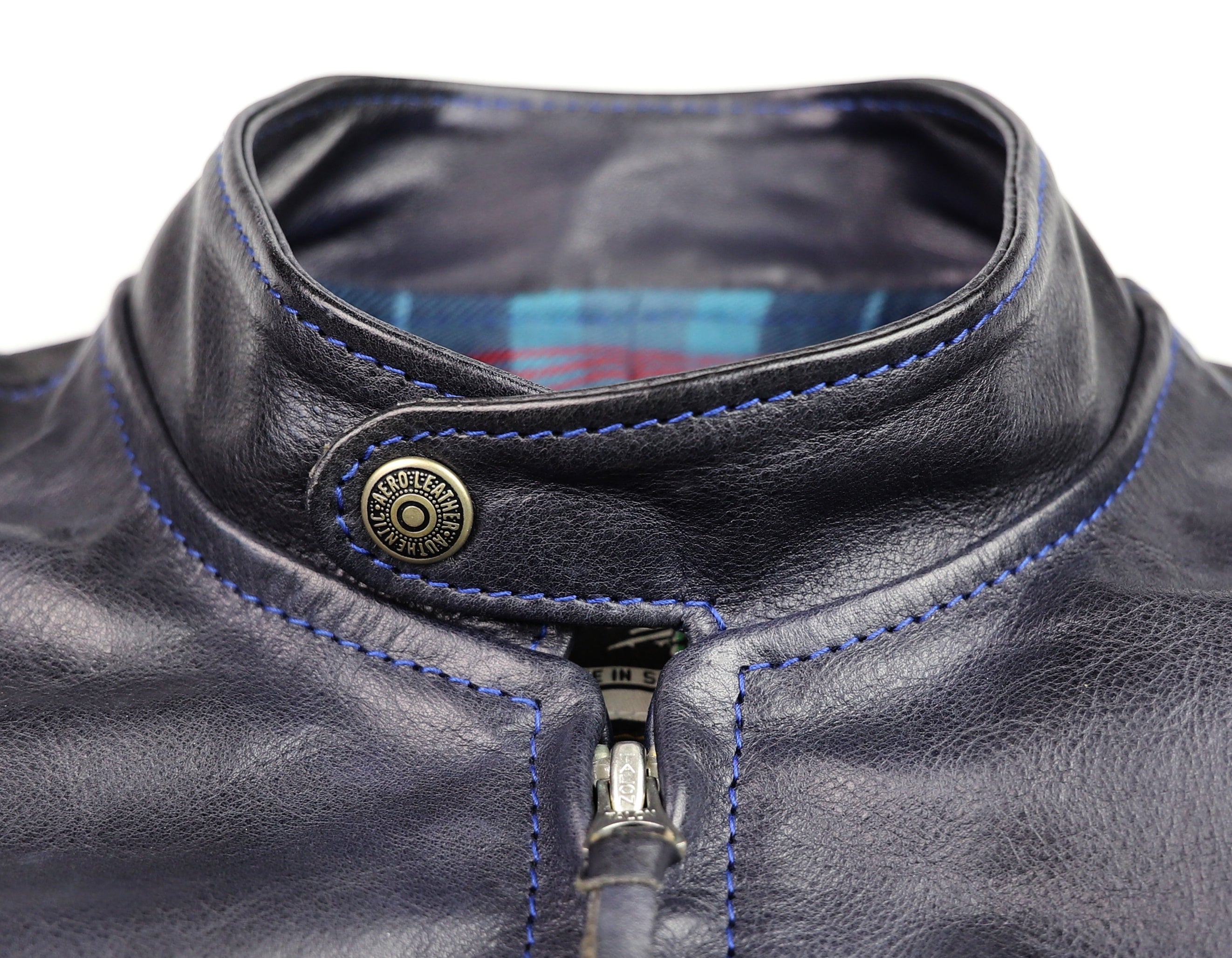 Aero Board Racer, size 36, Navy Blue Vicenza Horsehide