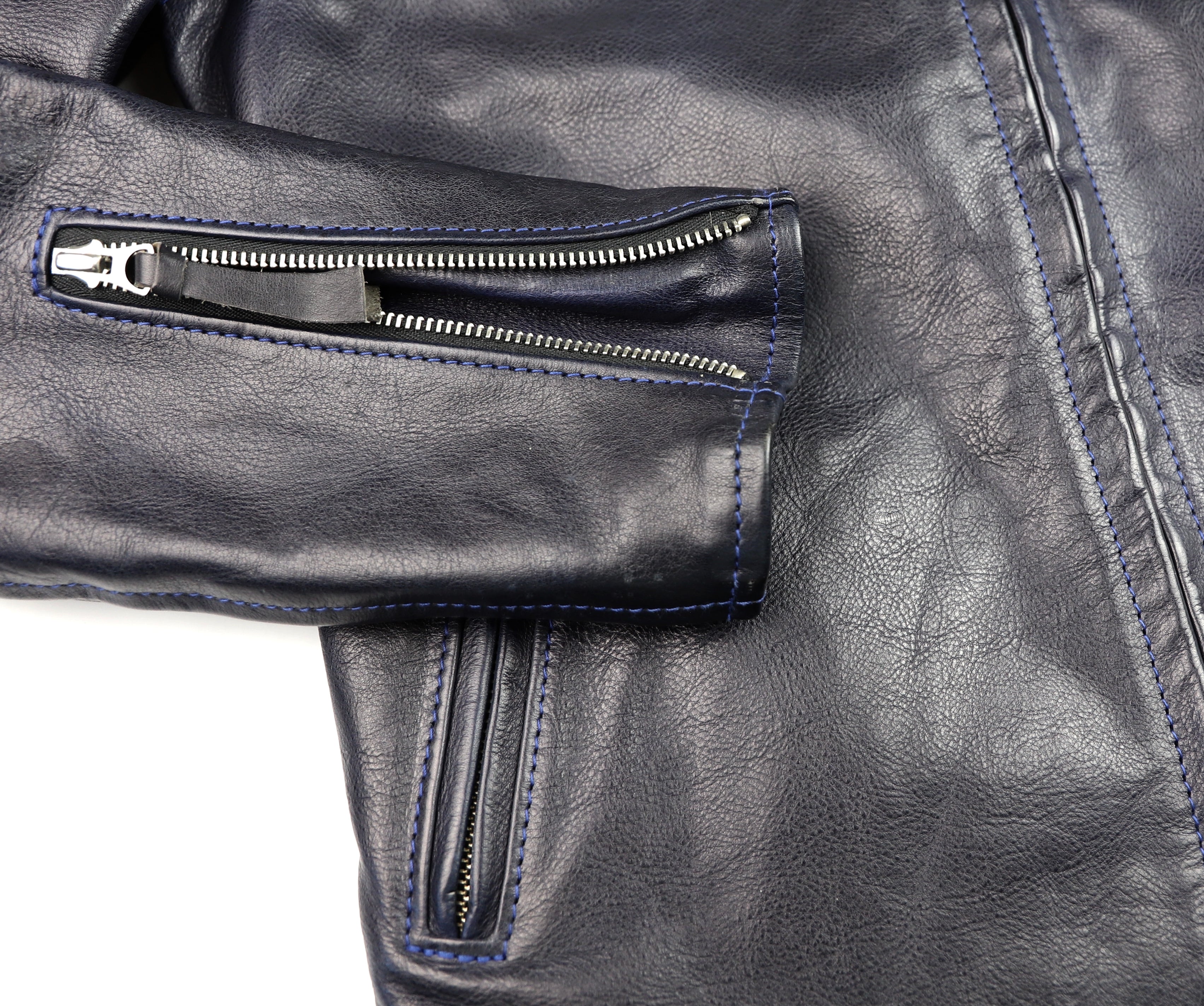 Aero Board Racer, size 36, Navy Blue Vicenza Horsehide