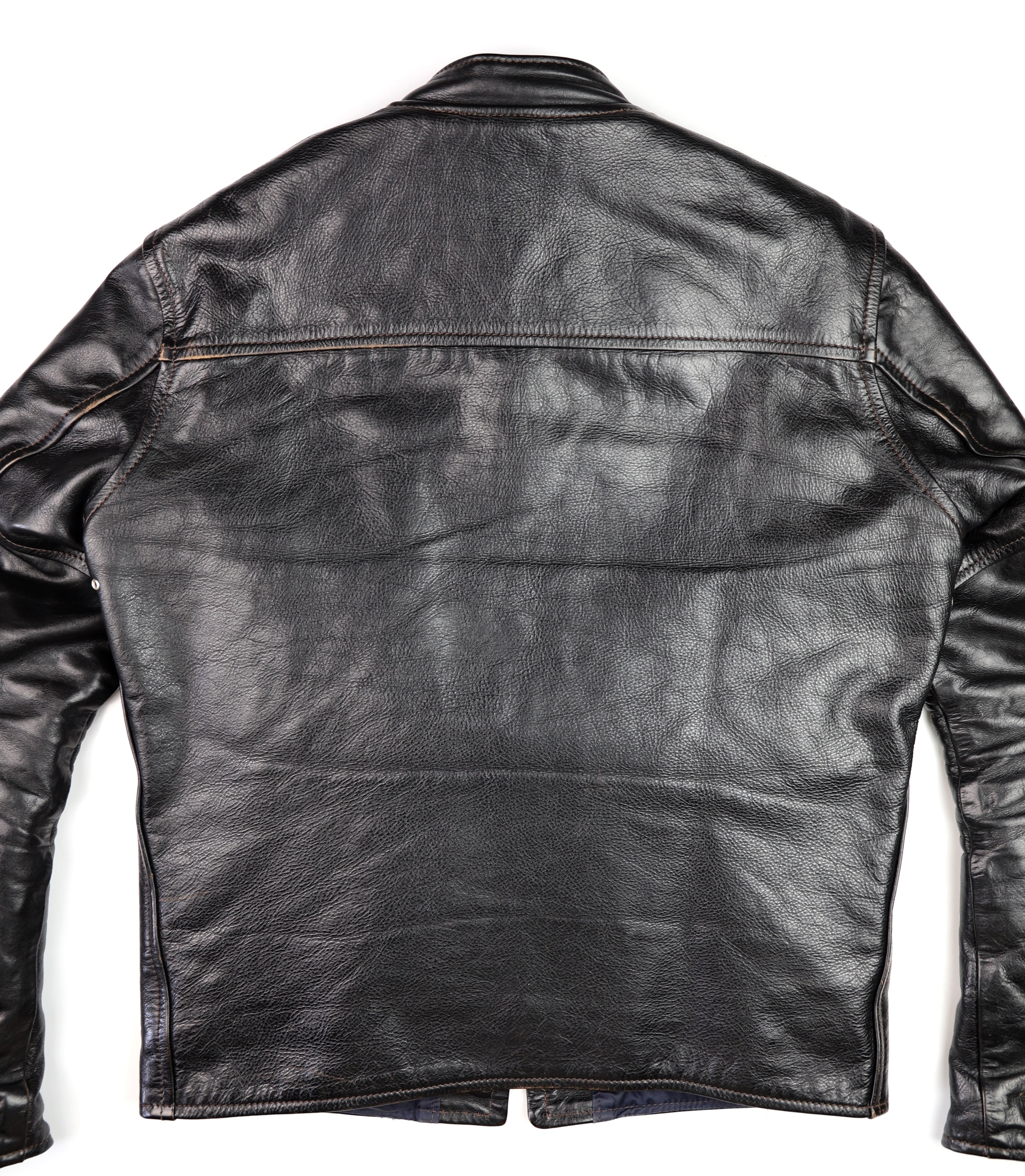 Aero Board Racer, size 40, Blackened Brown Vicenza Horsehide, Gently Worn