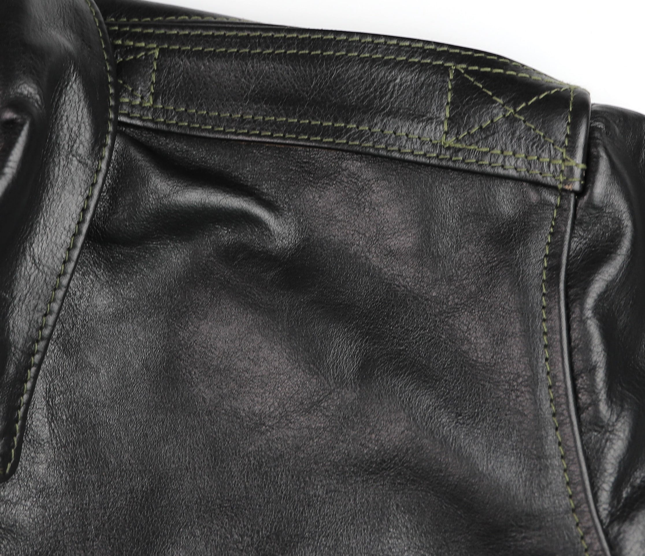 Aero A-2 Military Flight Jacket, size 42, Blackened Brown Vicenza Horsehide
