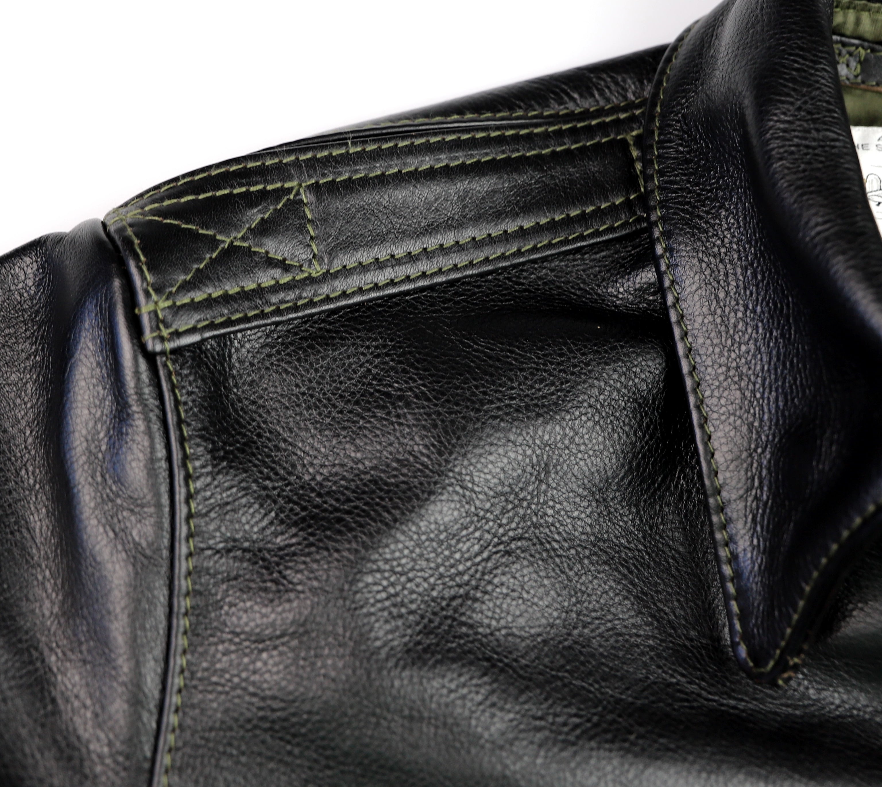 Aero A-2 Military Flight Jacket, size 40, Blackened Brown Vicenza Horsehide
