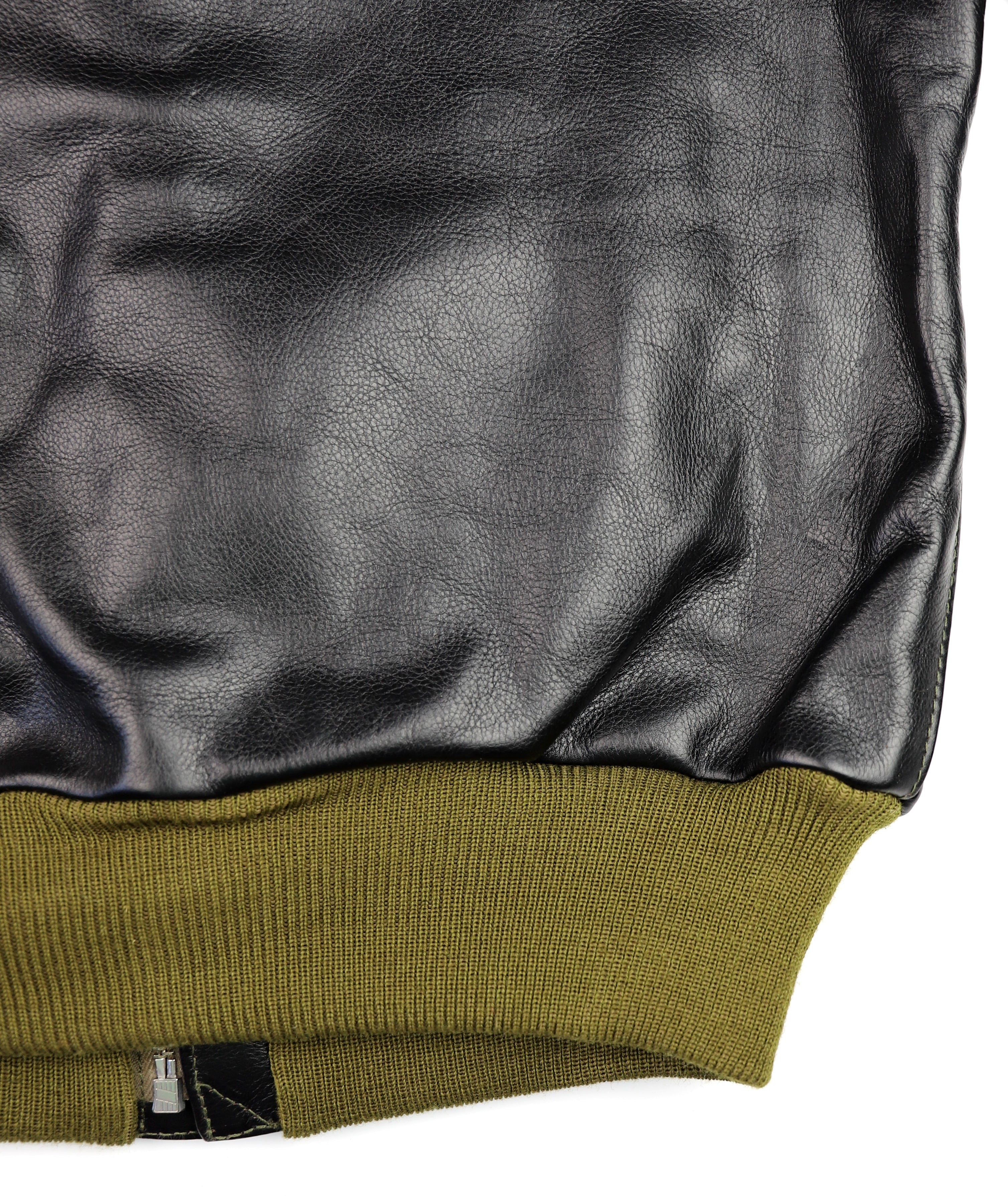 Aero A-2 Military Flight Jacket, size 40, Blackened Brown Vicenza Horsehide