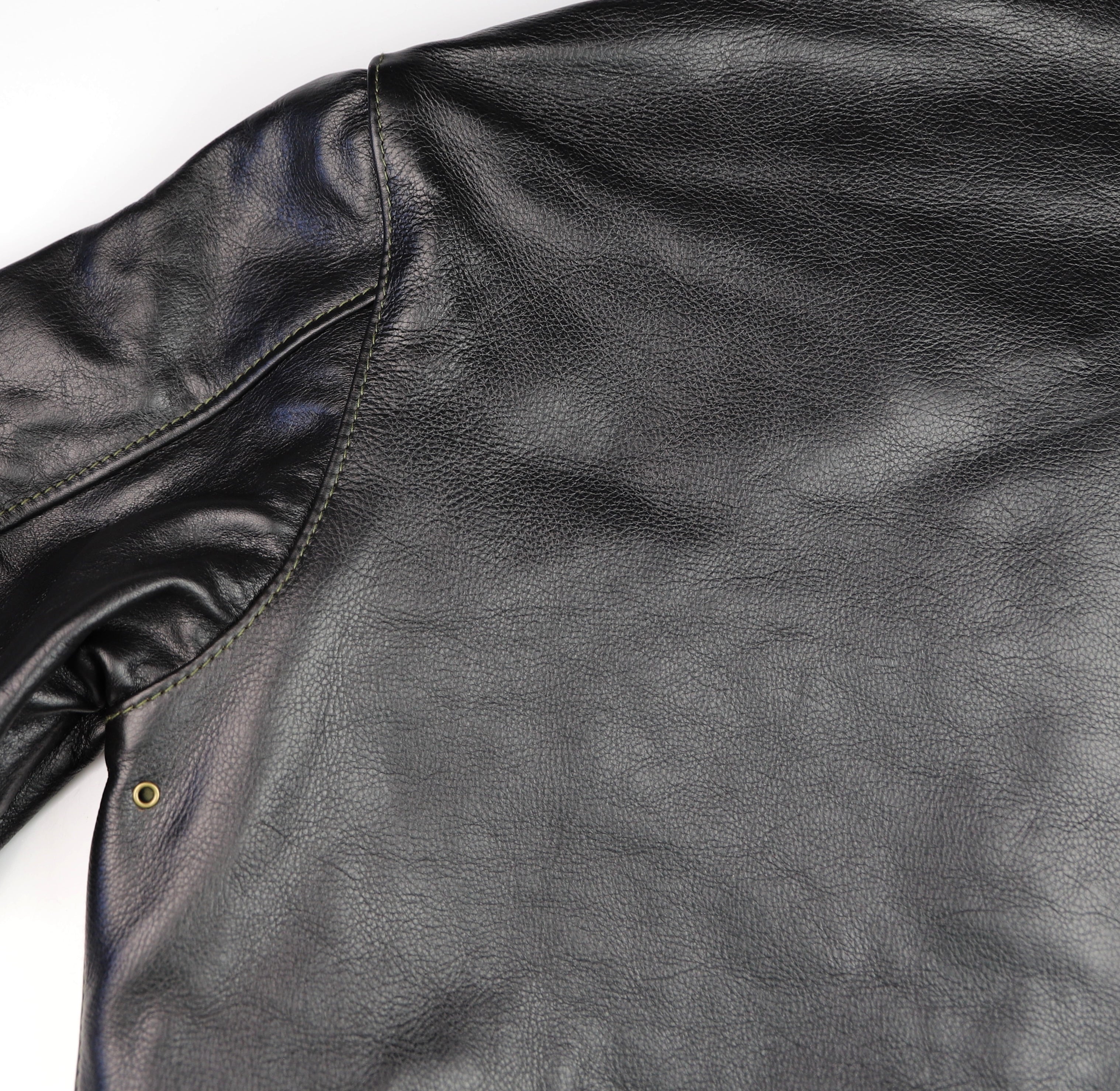 Aero A-2 Military Flight Jacket, size 40, Blackened Brown Vicenza Horsehide