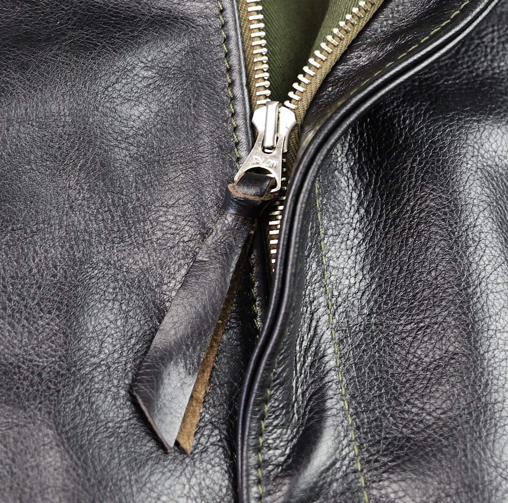 Aero A-2 Military Flight Jacket, size 44, Blackened Brown Vicenza Horsehide