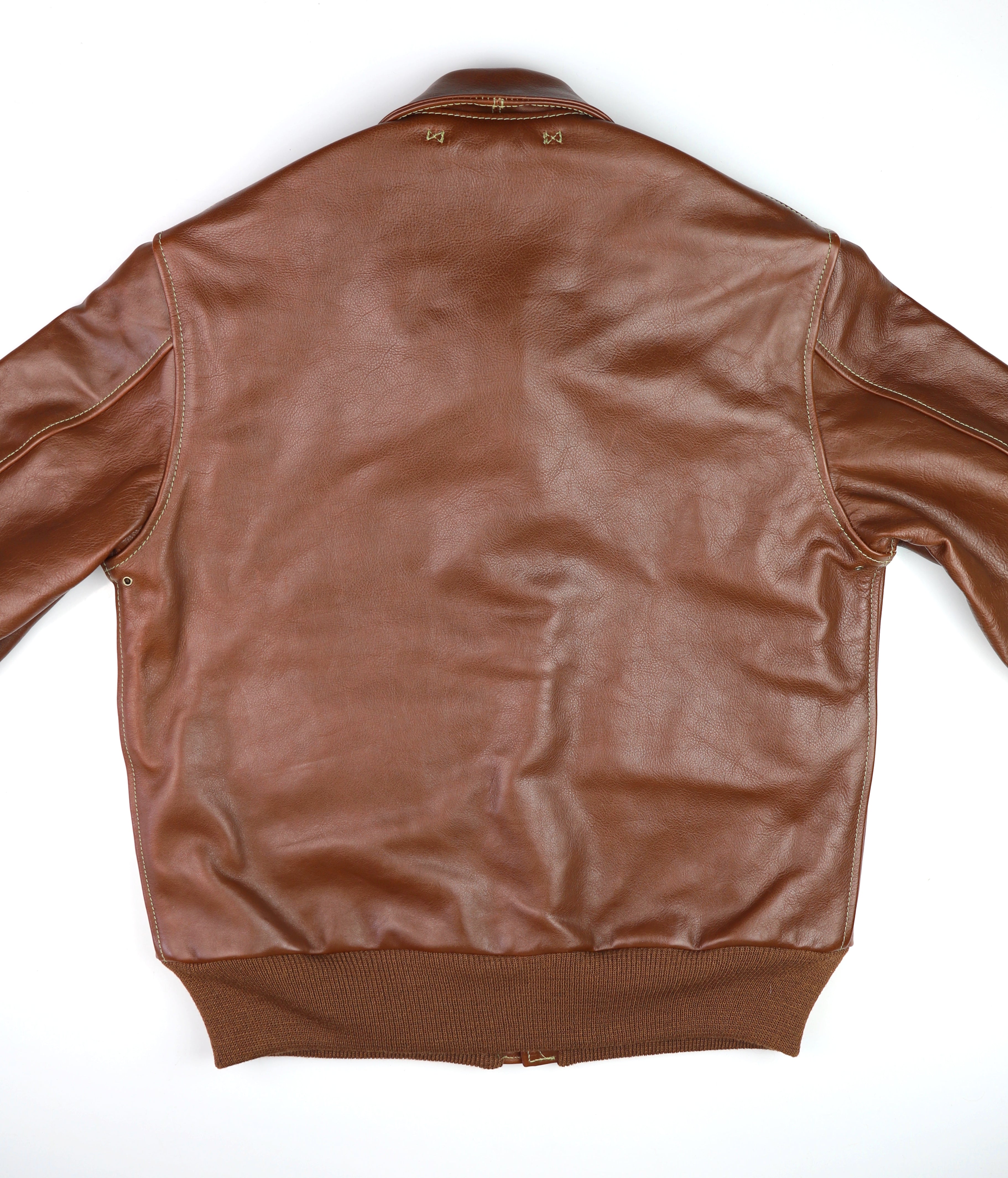 Aero A-2 Military Flight Jacket, size 42, Russet Vicenza Horsehide