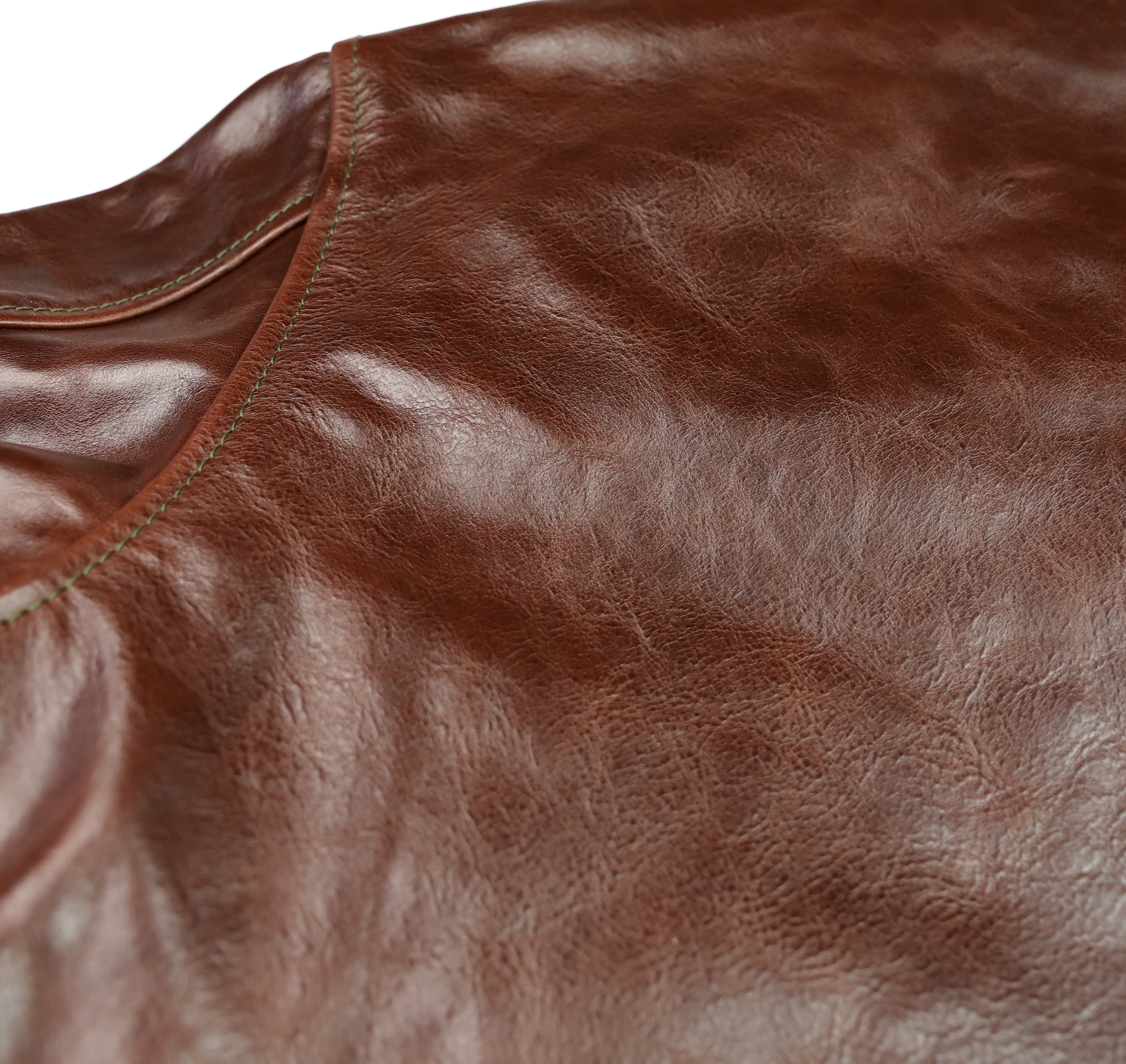 Aero A-2 Military Flight Jacket, size 40, Tobacco Badalassi Cowhide