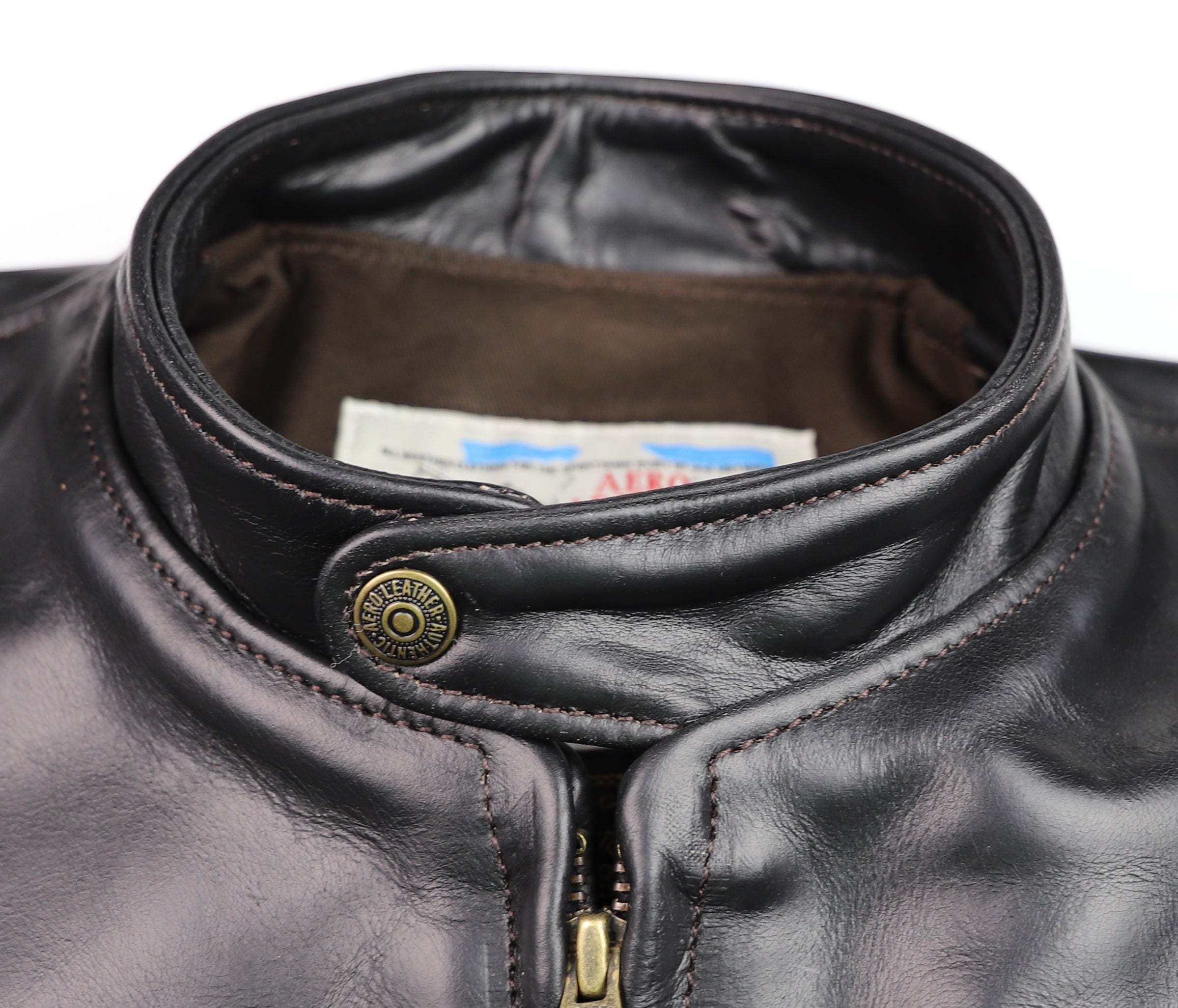 Aero Cafe' Racer, size 42, Black CXL Steerhide