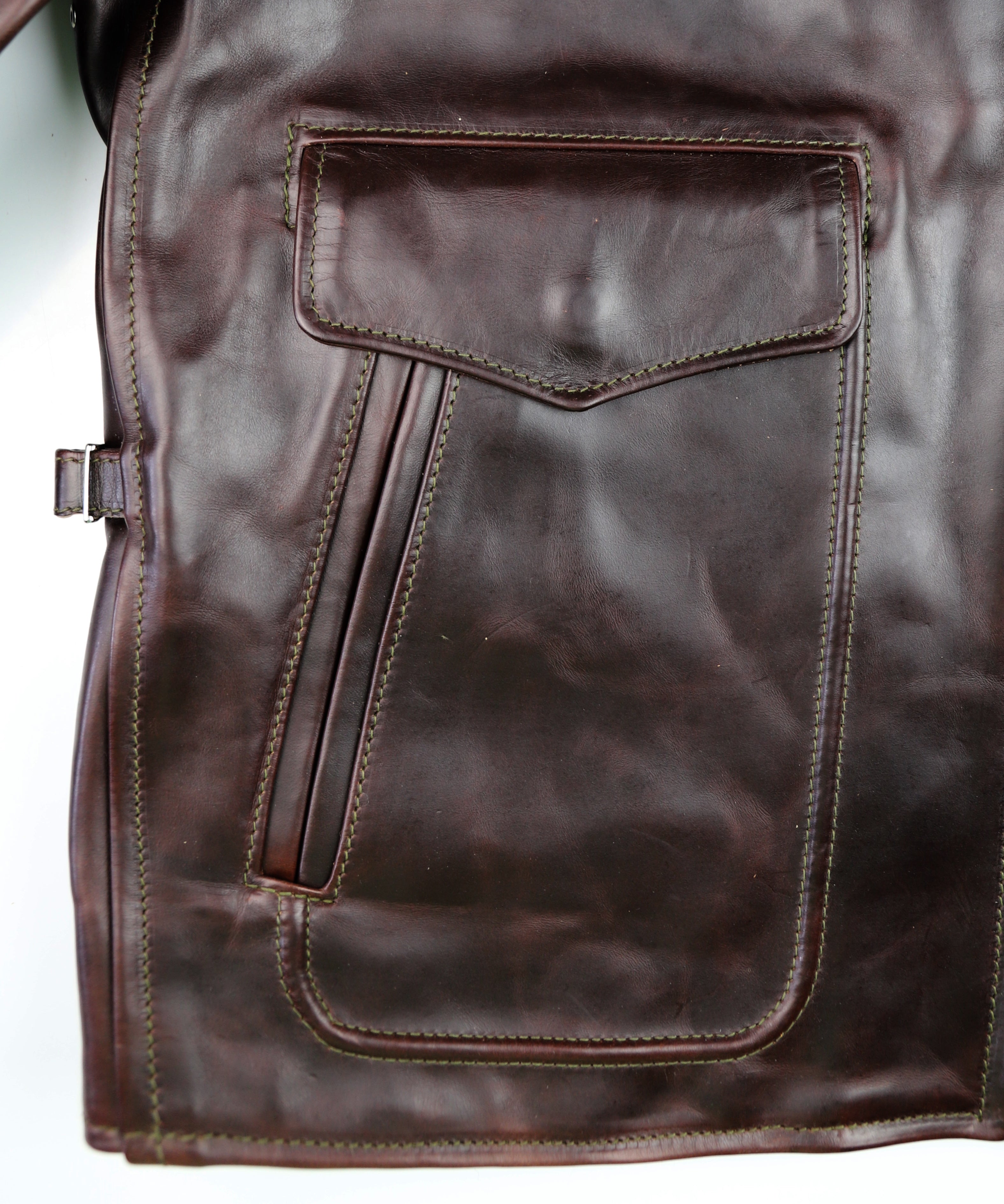 Aero Half Belt Deluxe, size 42 (fits like size 46), Brown CXL FQHH