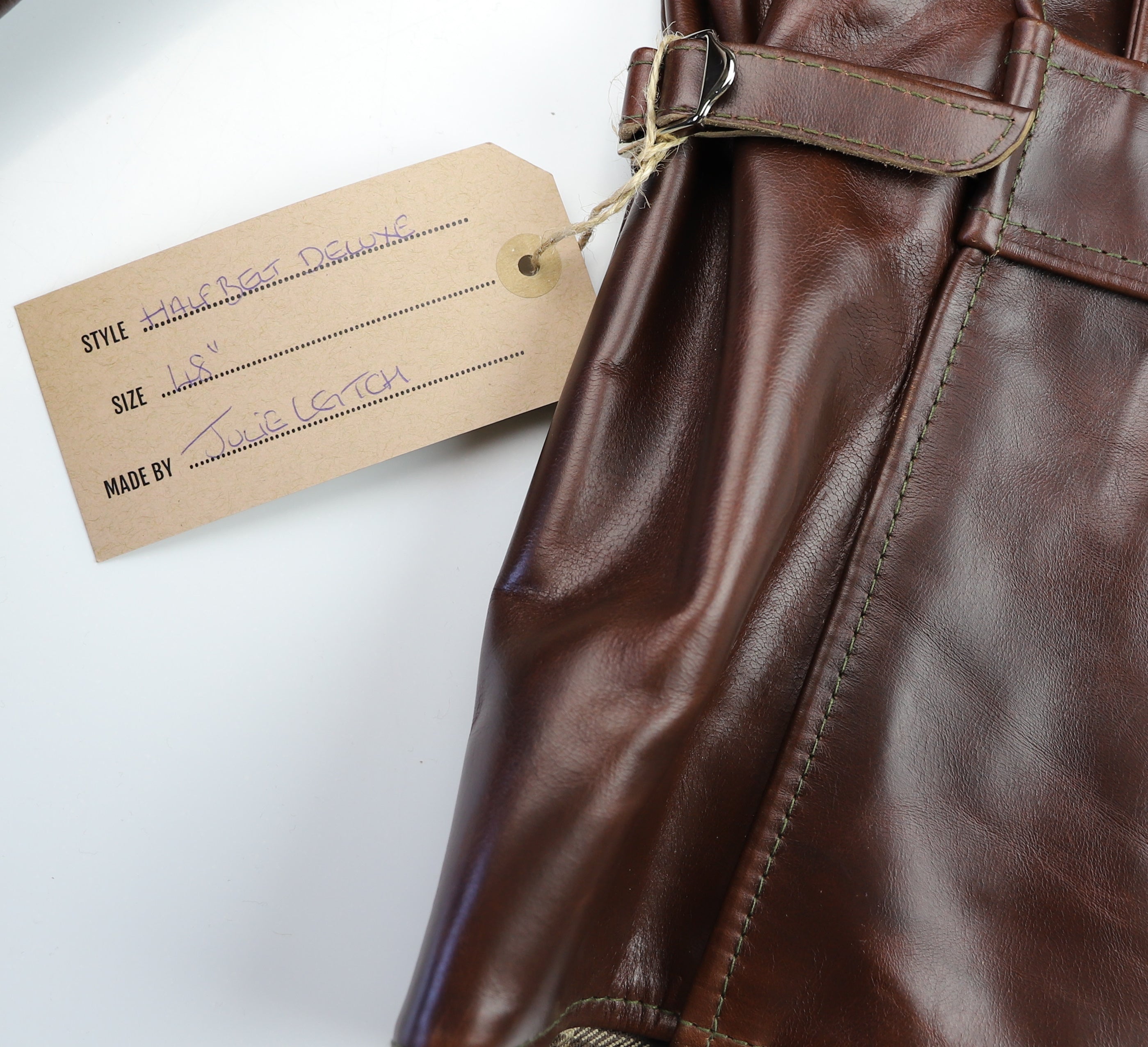 Aero Half Belt Deluxe, size 48 (fits like size 52), Brown CXL FQHH