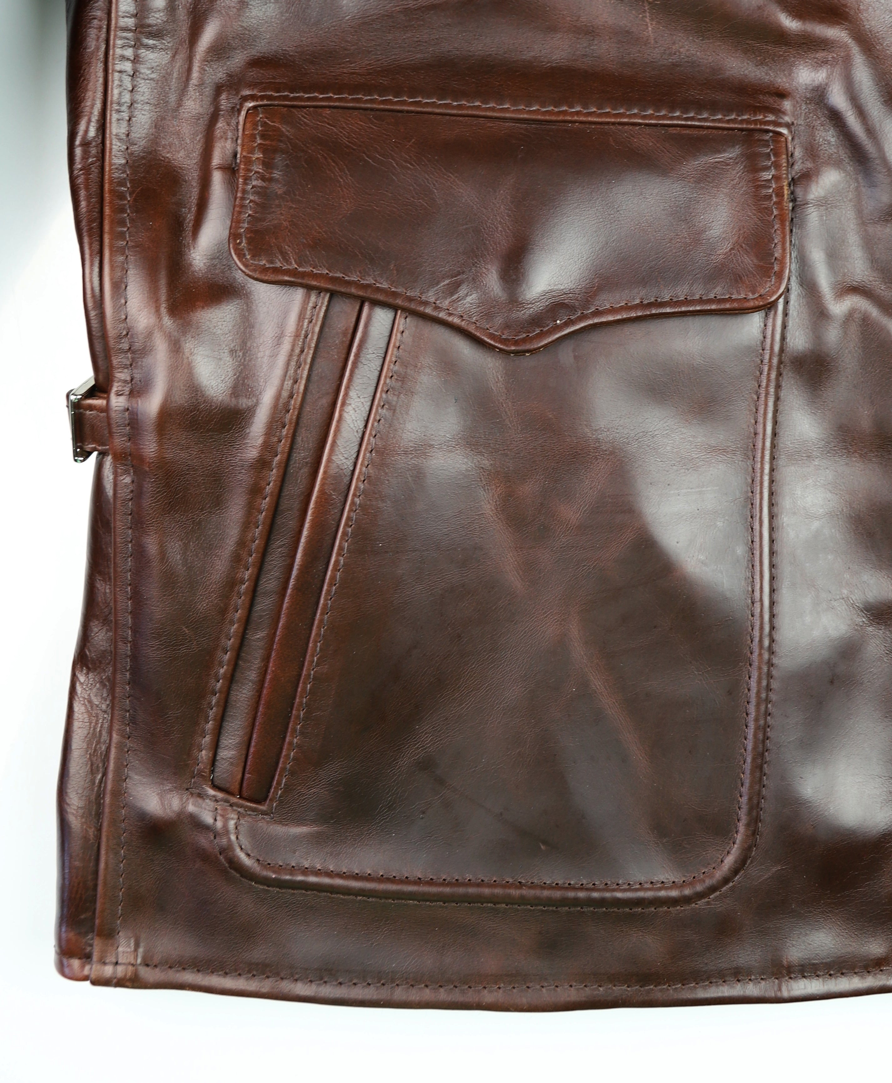 Aero Half Belt Deluxe, size 40 (fits like size 44), Brown CXL FQHH