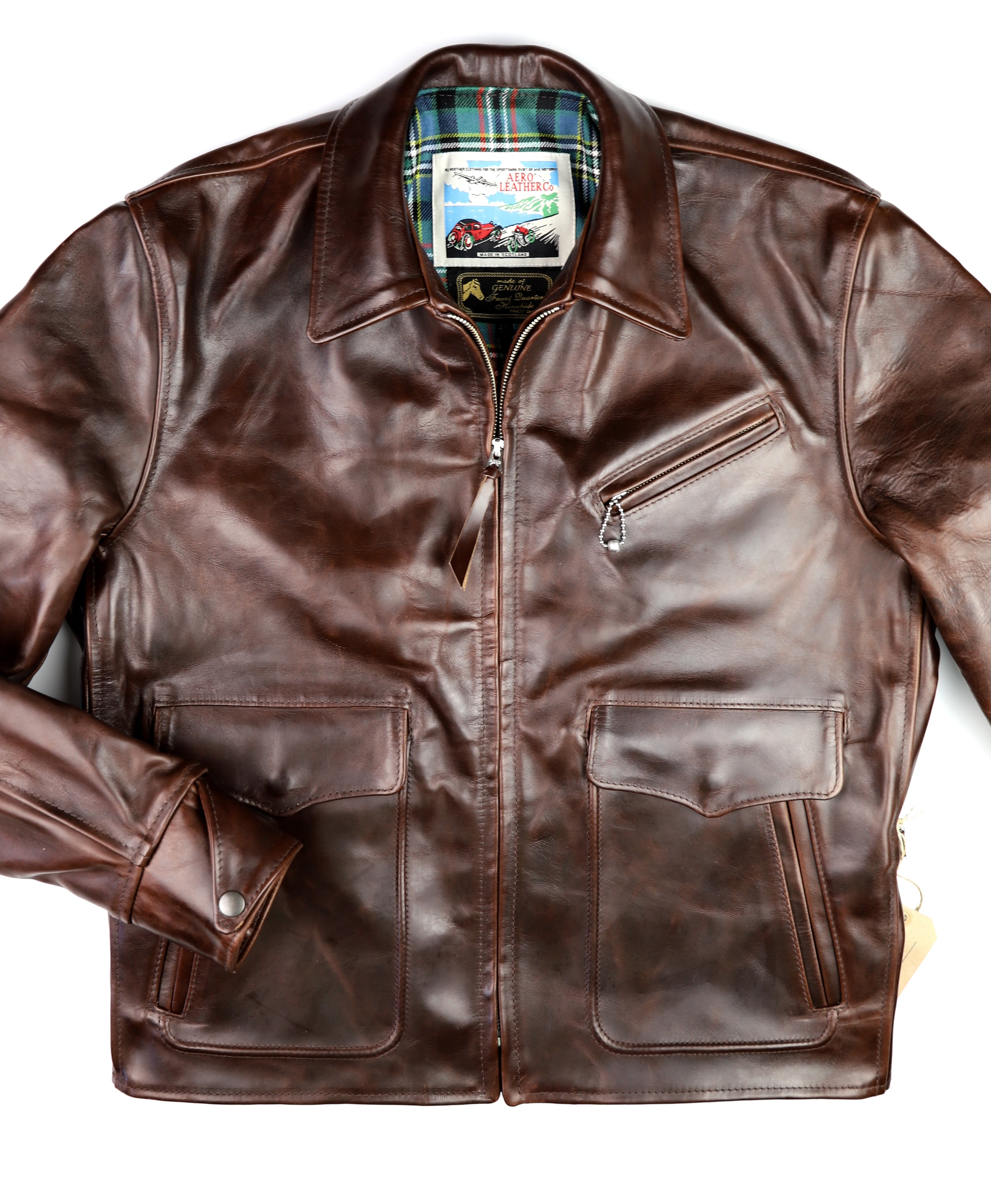 Aero Half Belt Deluxe, size 40 (fits like size 44), Brown CXL FQHH