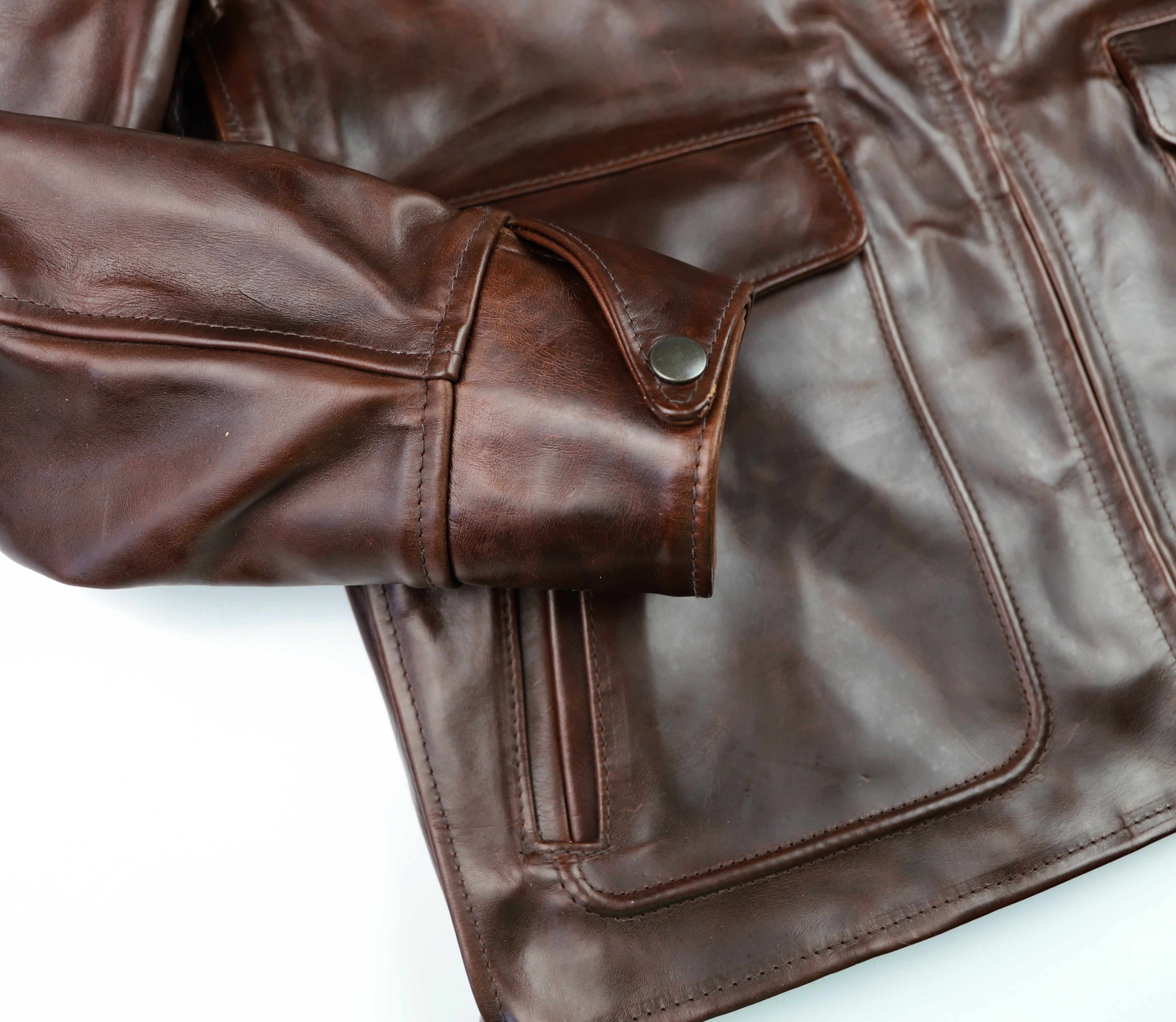 Aero Half Belt Deluxe, size 40 (fits like size 44), Brown CXL FQHH