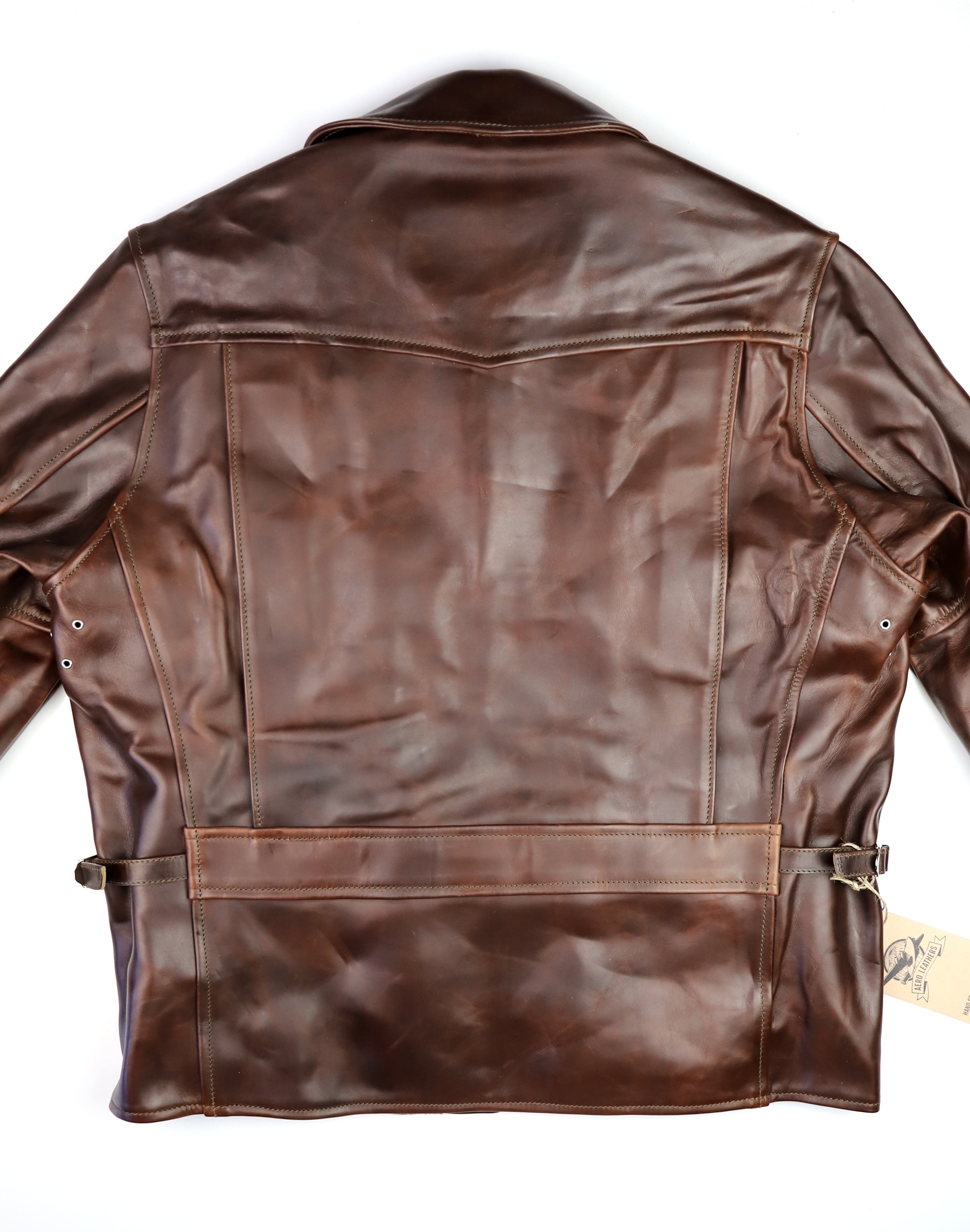 Aero Half Belt Deluxe, size 42 (fits like size 46), Brown CXL FQHH