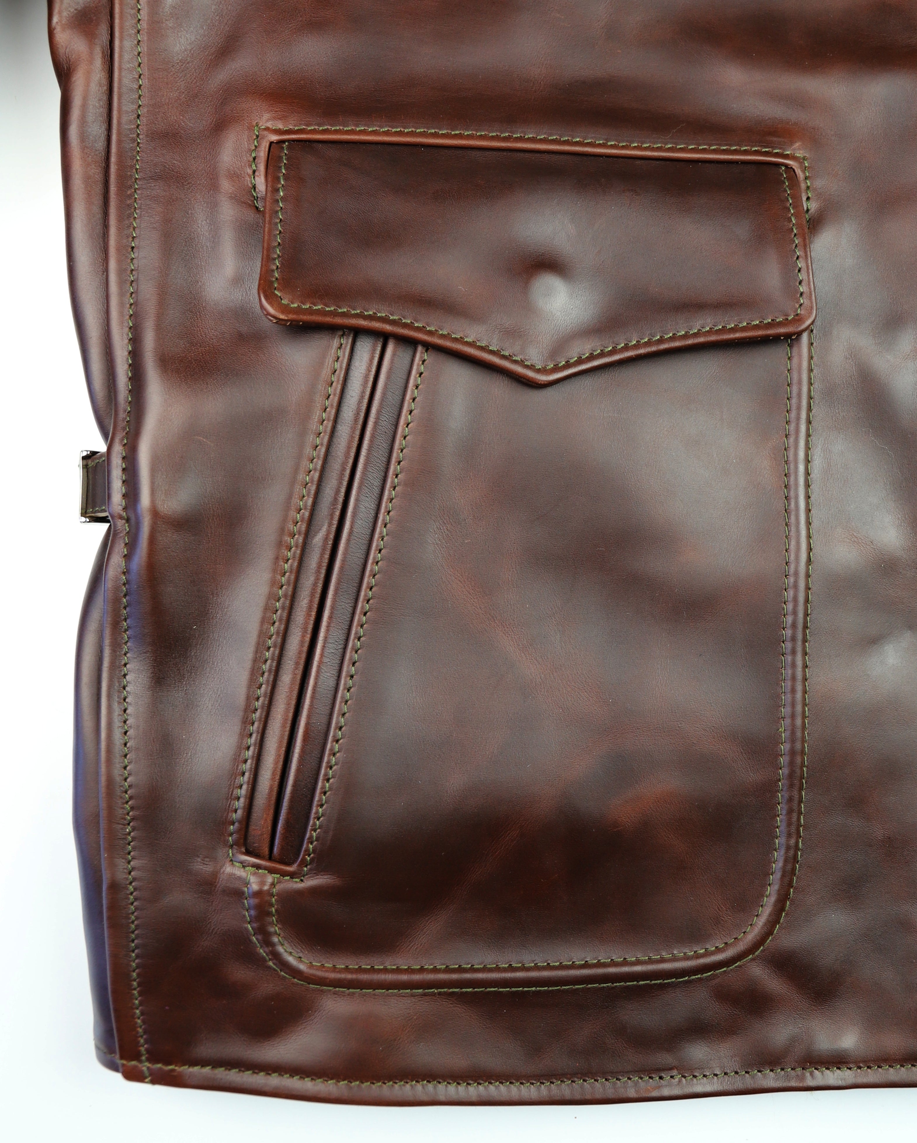 Aero Half Belt Deluxe, size 42 (fits like size 46), Brown CXL FQHH