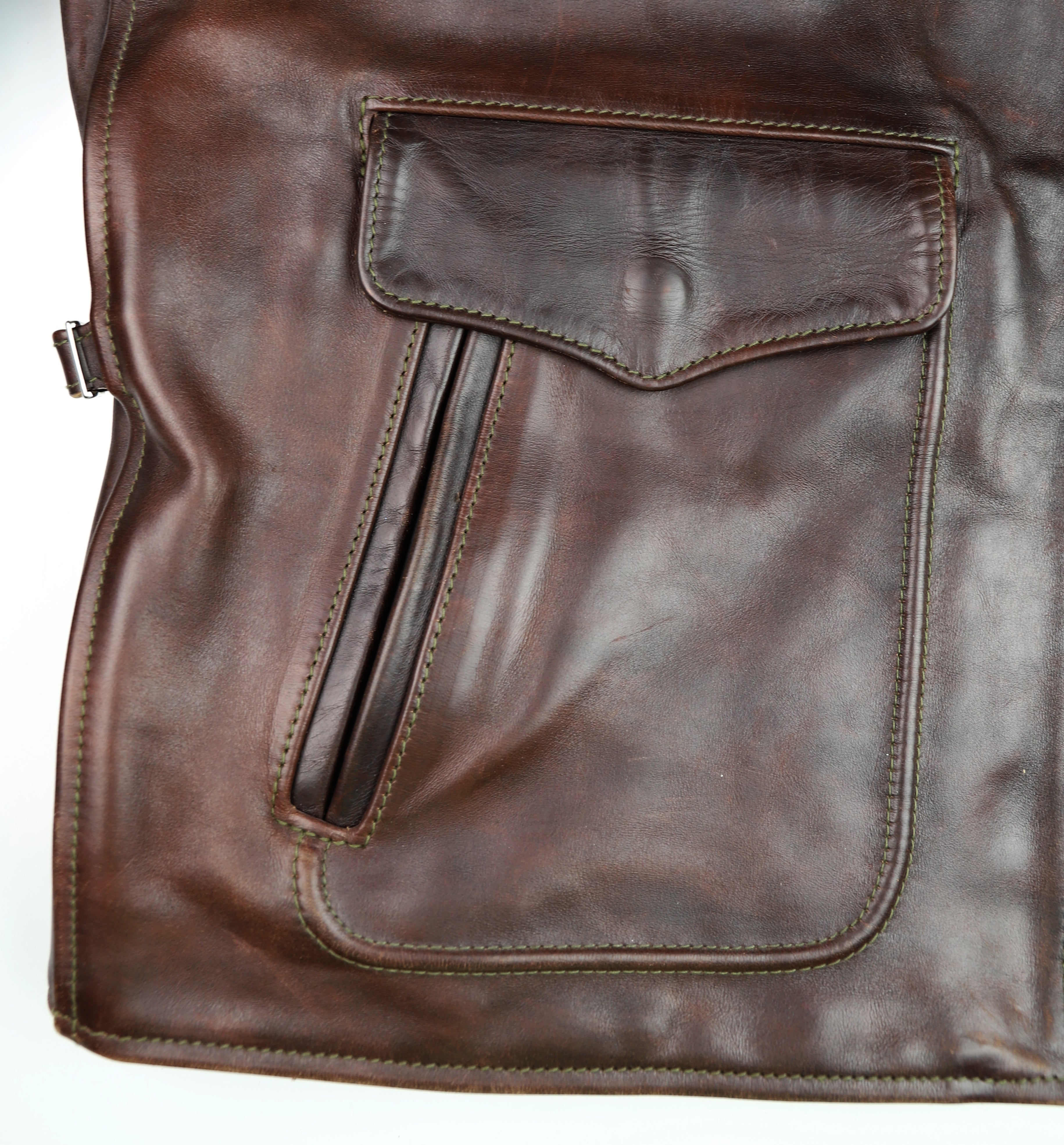Aero Half Belt Deluxe, size 48 (fits like 50), Brown CXL FQHH, Gently Worn