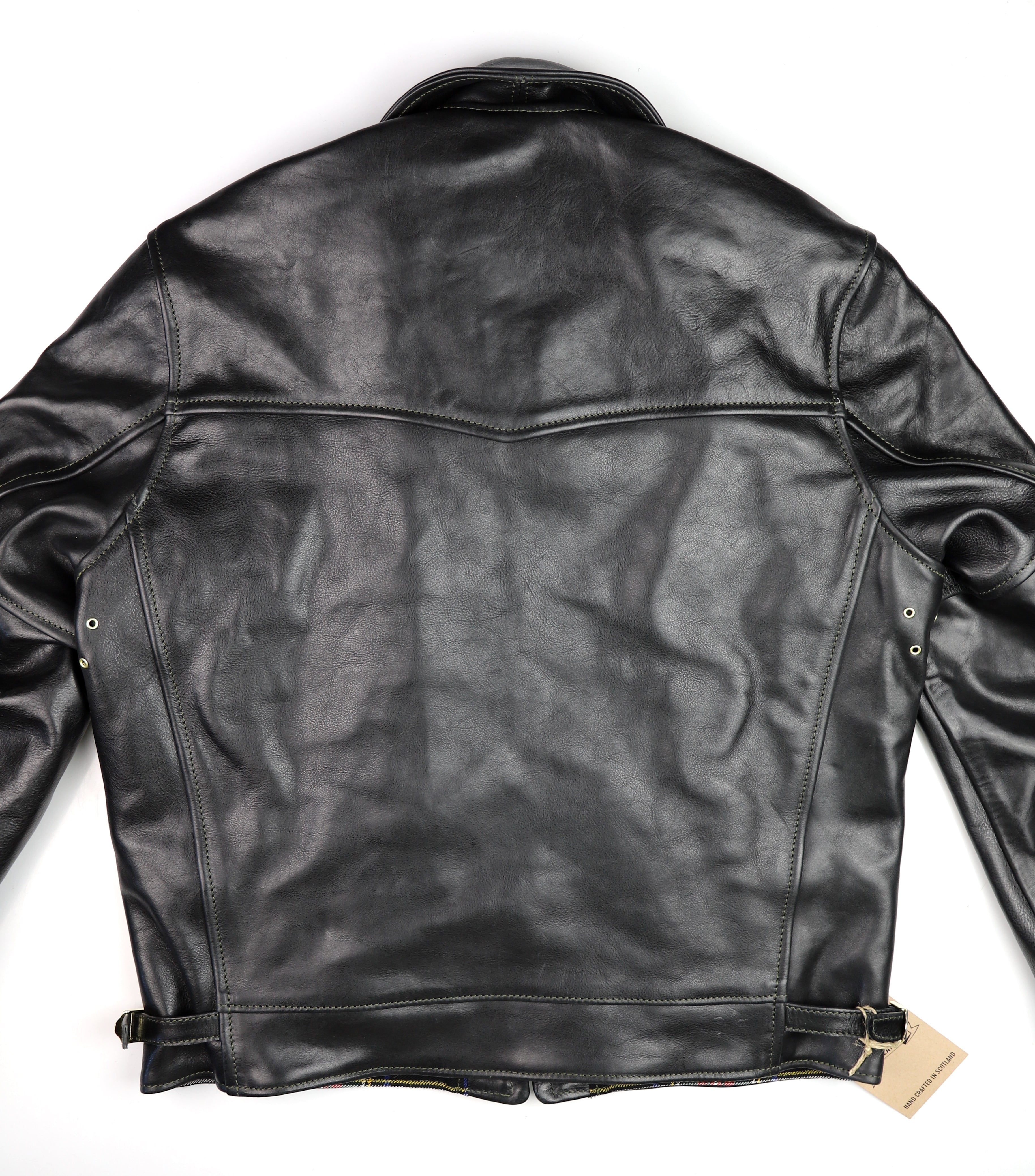 Aero Highwayman, sz 36 (fits like size 40), Black Badalassi Cowhide
