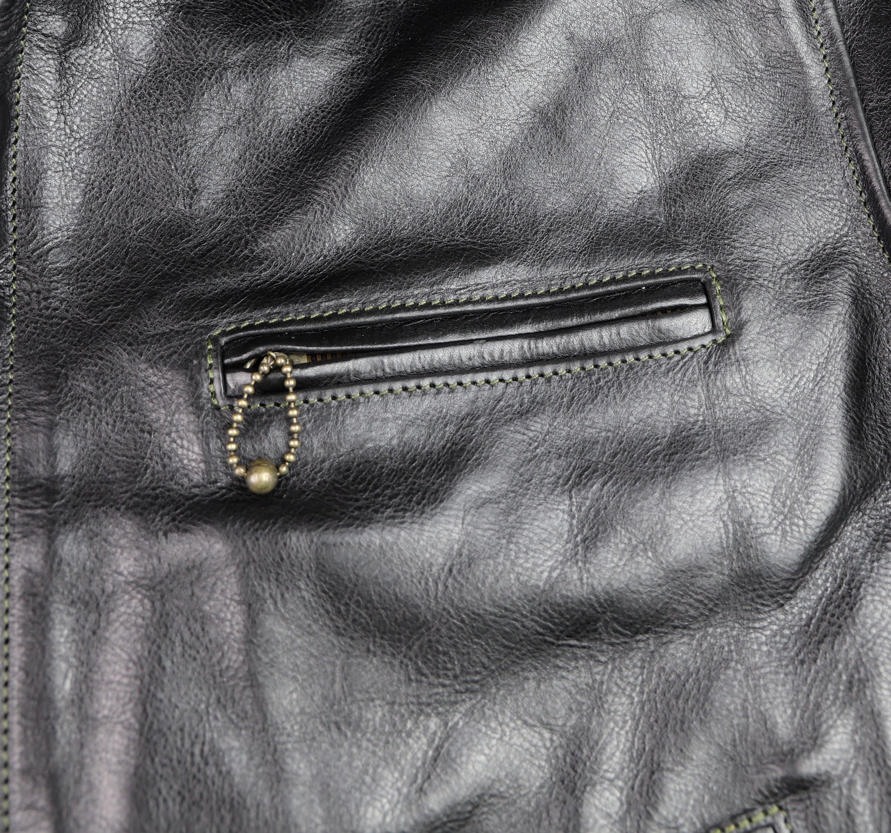 Aero Highwayman, size 46 (fits like size 50), Black Badalassi Cowhide