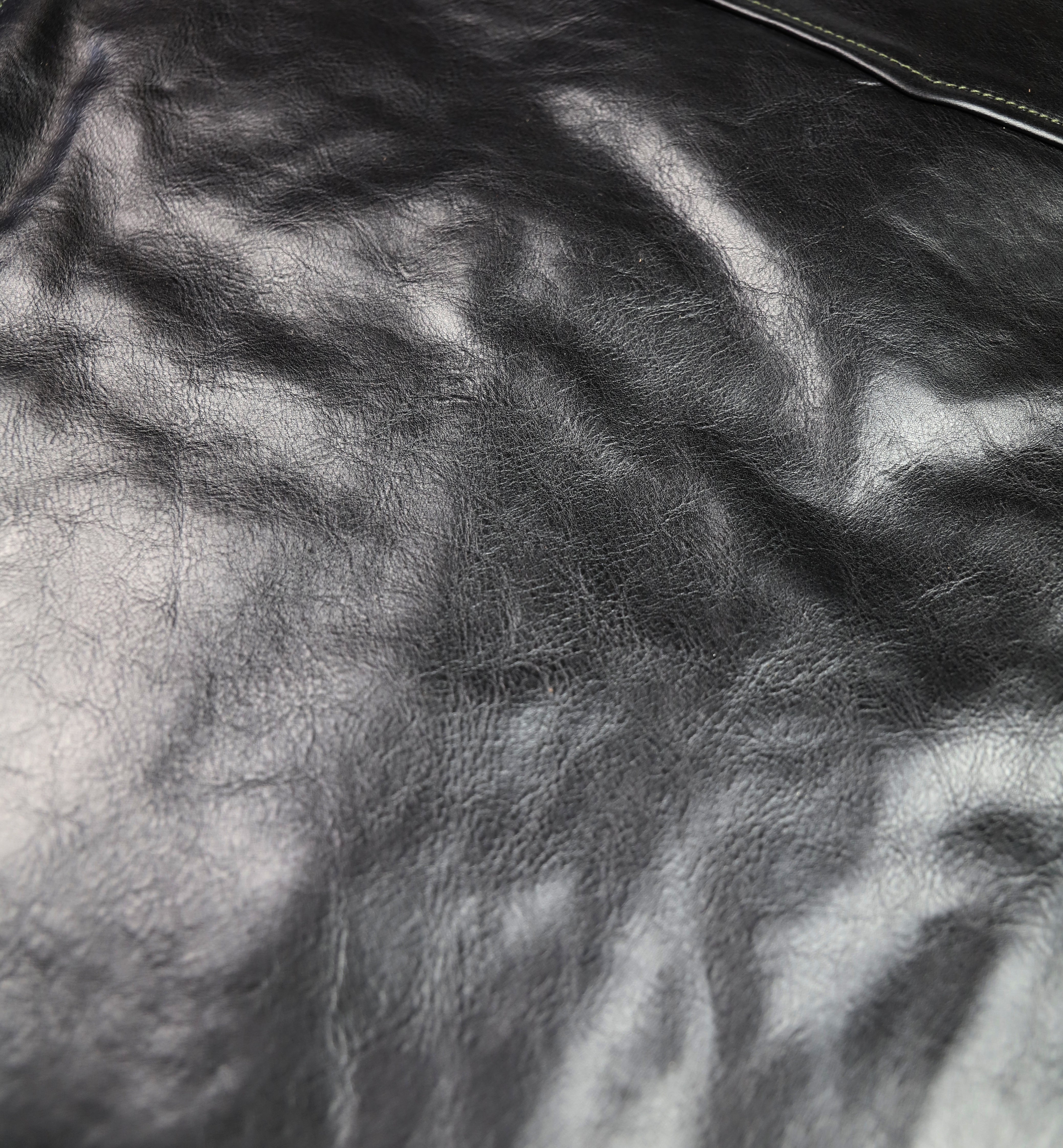 Aero Highwayman, size 46 (fits like size 50), Black Badalassi Cowhide