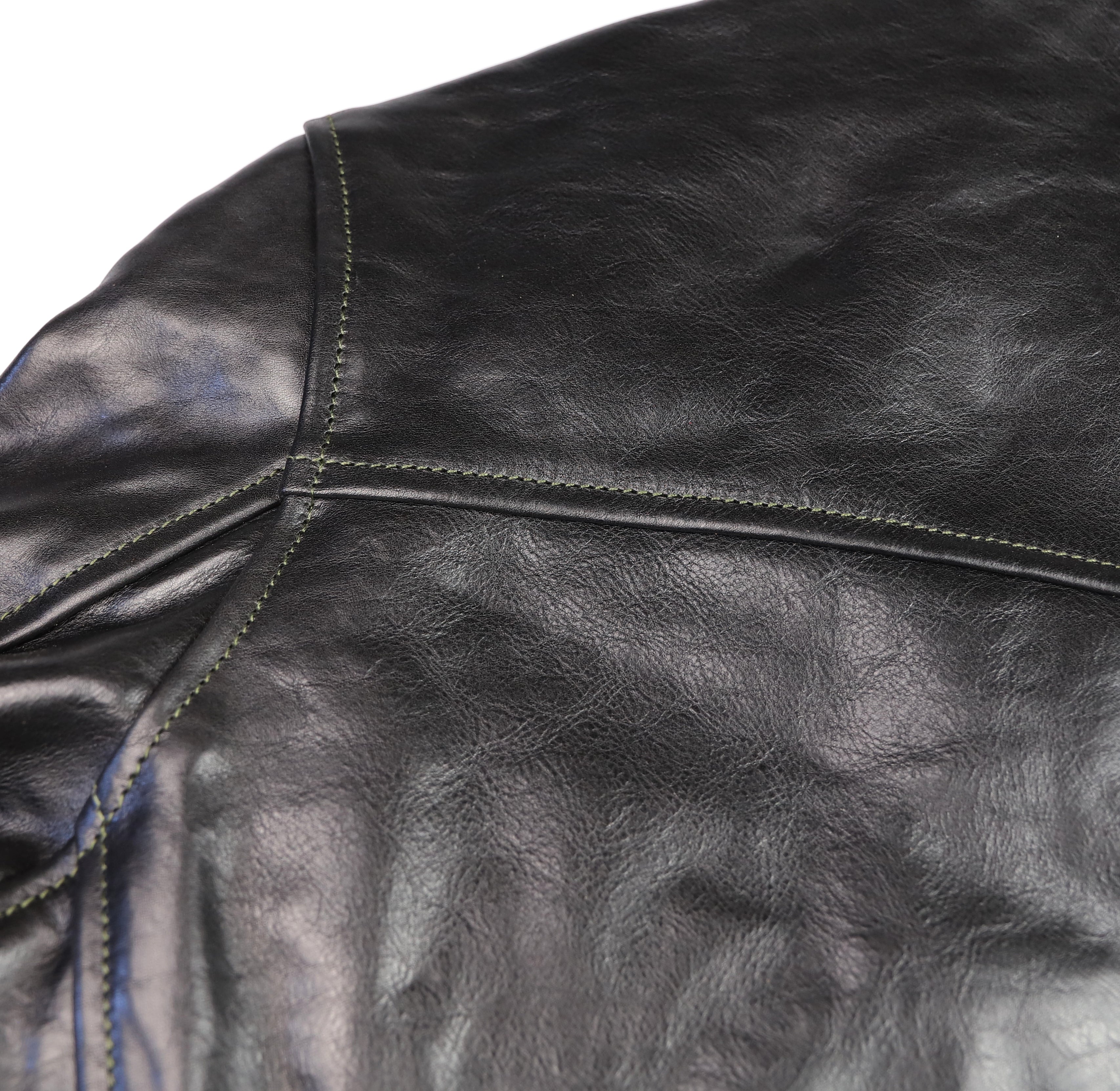 Aero Highwayman, size 46 (fits like size 50), Black Badalassi Cowhide