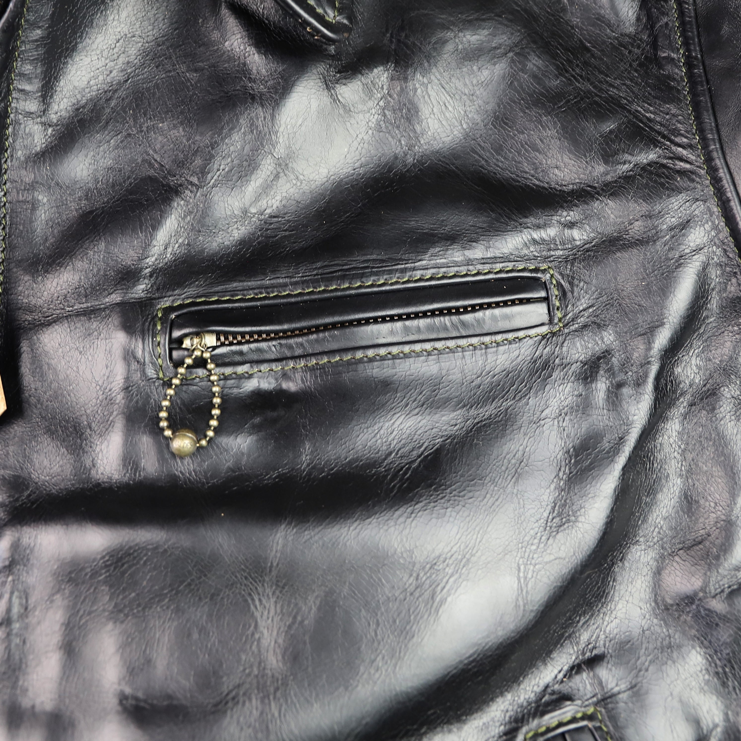 Aero Highwayman, size 48, Black Chromexcel Steerhide