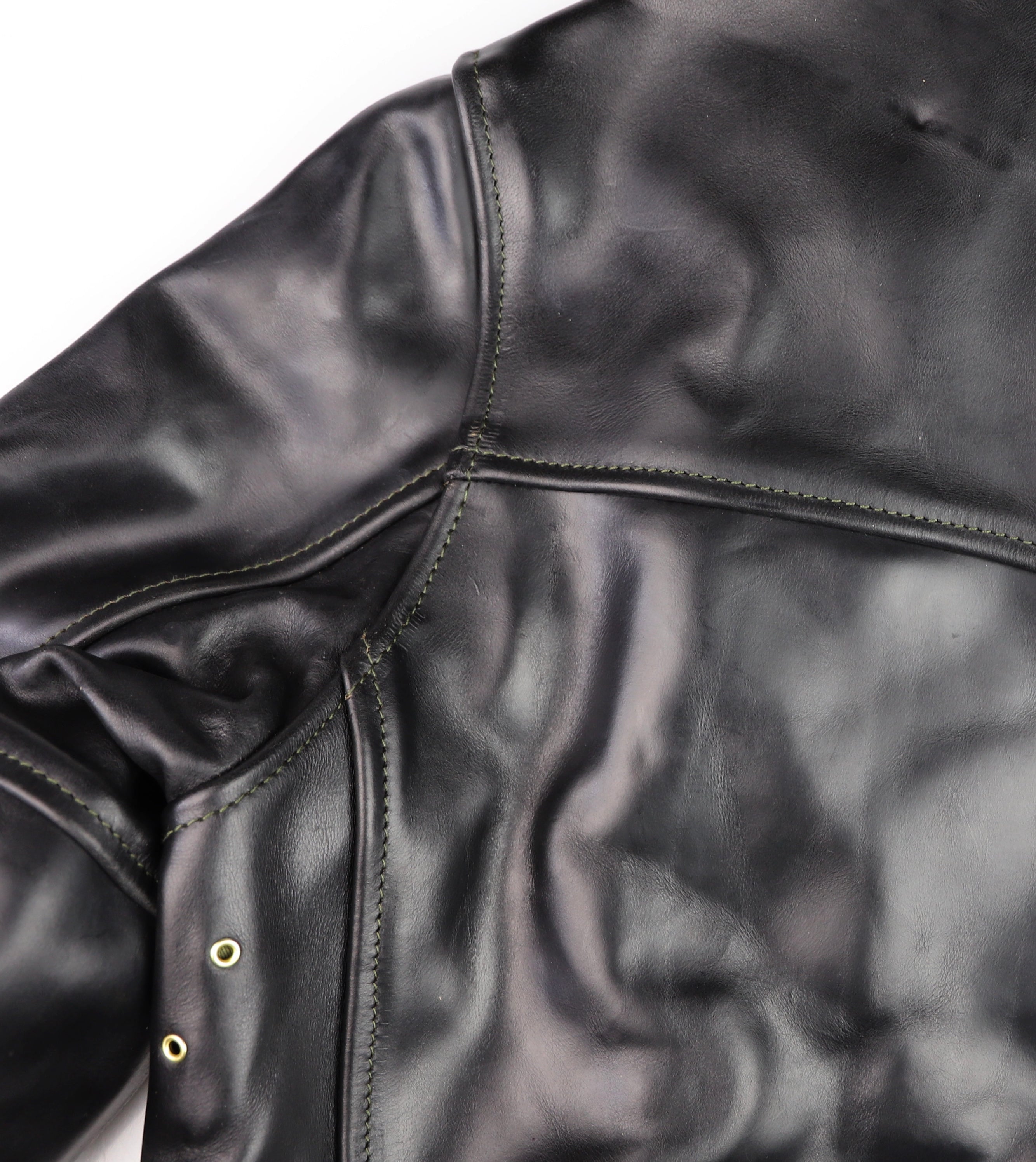 Aero Highwayman, size 36 (fits like 40), Black Chromexcel Steerhide