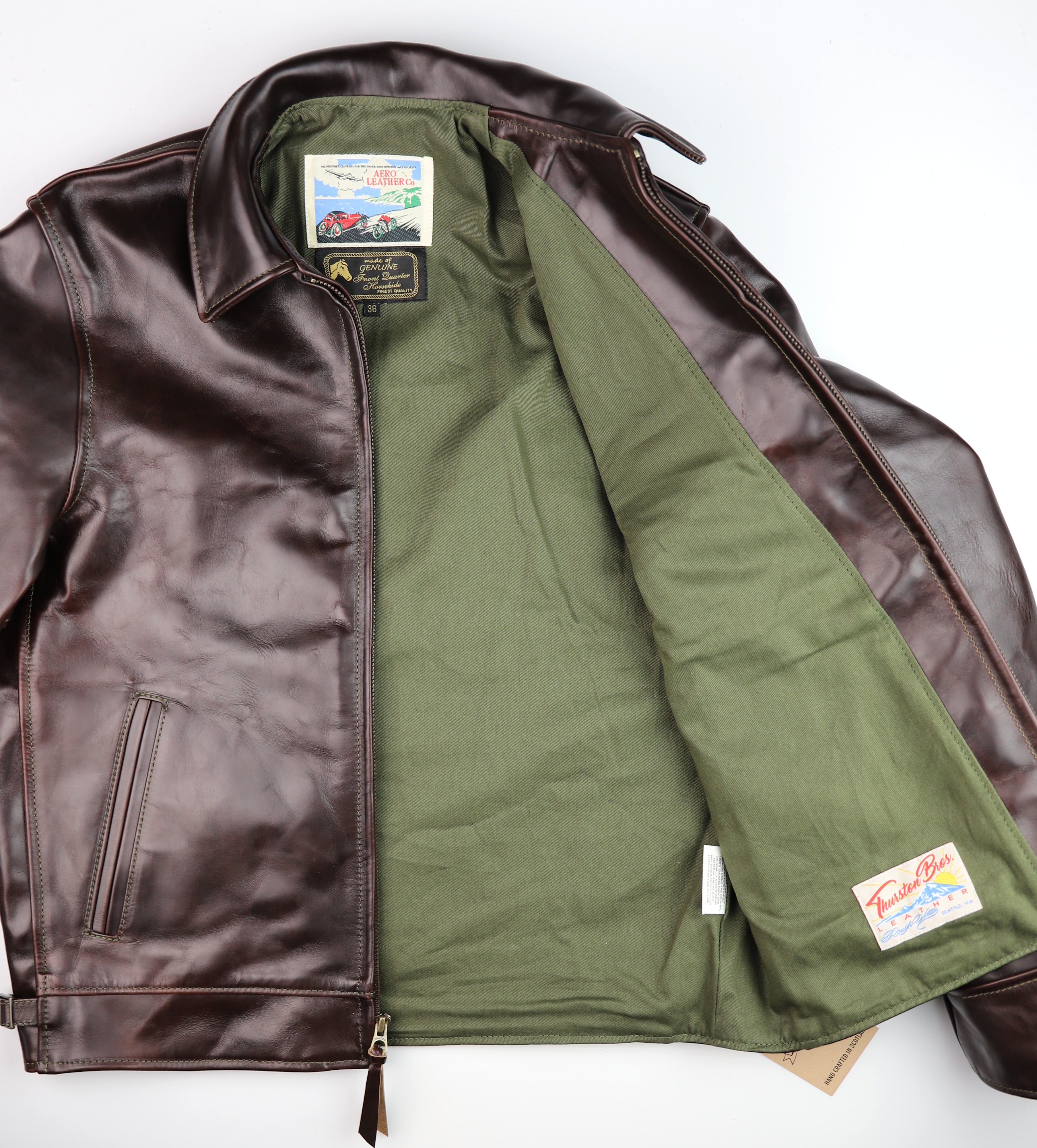 Aero Highwayman, sz 36 (fits like size 40), Brown CXL FQHH