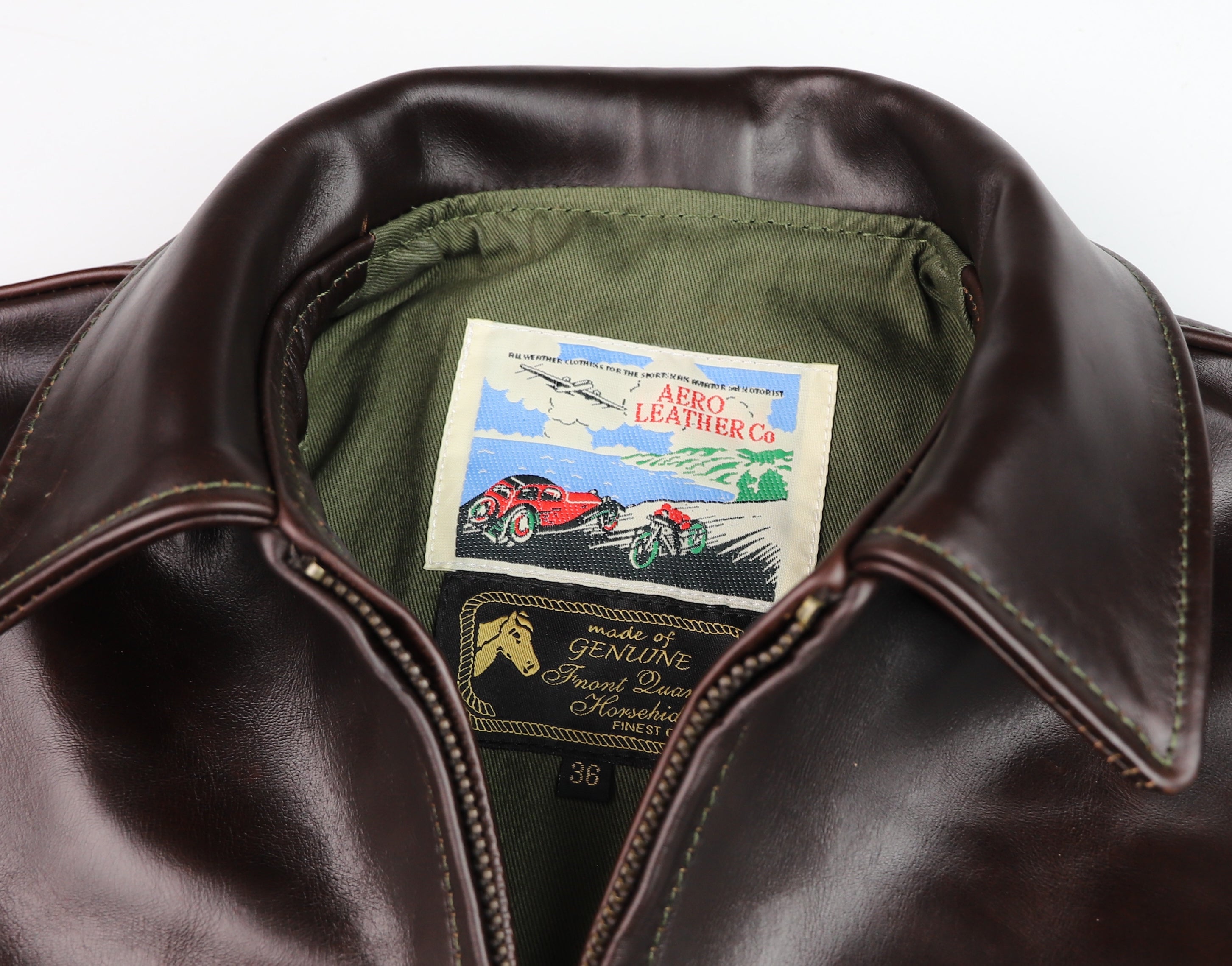 Aero Highwayman, sz 36 (fits like size 40), Brown CXL FQHH