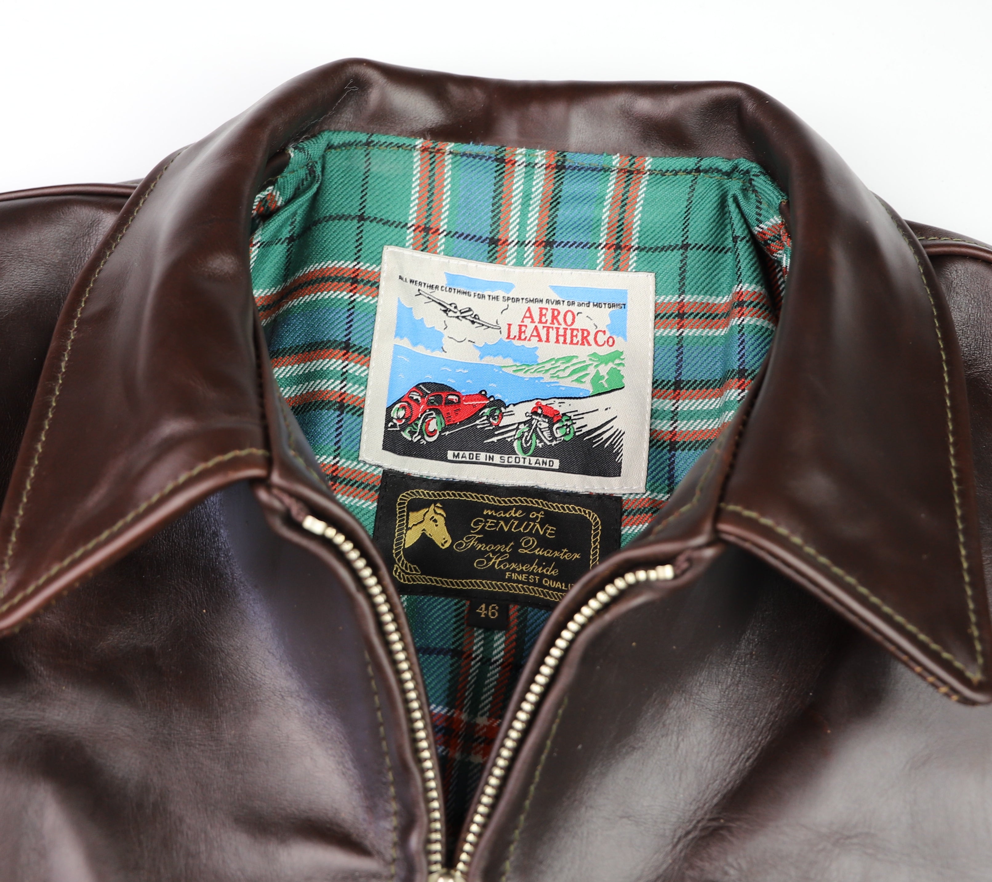 Aero Highwayman, size 46, Brown Chromexcel FQHH
