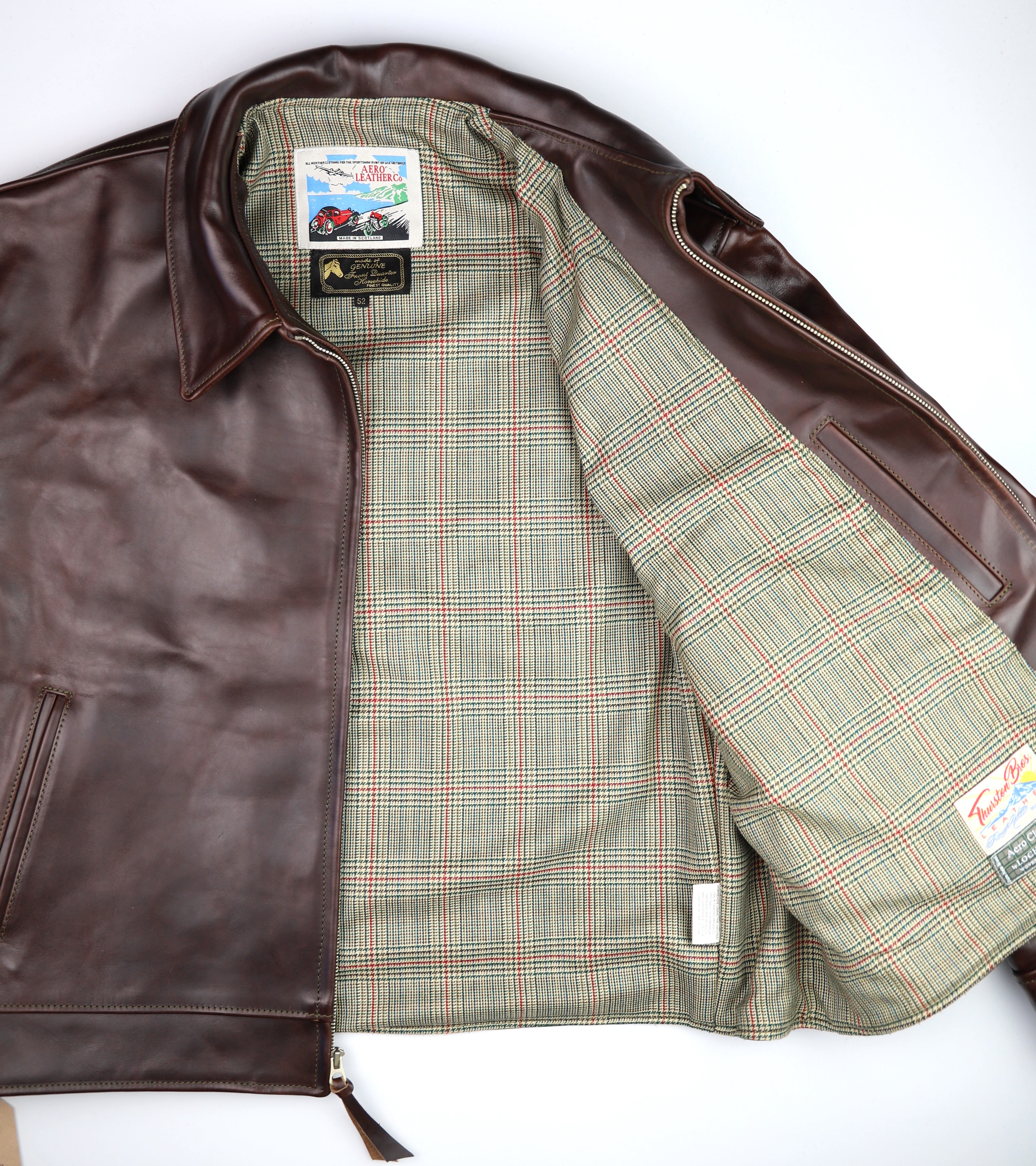 Aero Highwayman, sz 52 (fits like 56), Brown Chromexcel FQHH
